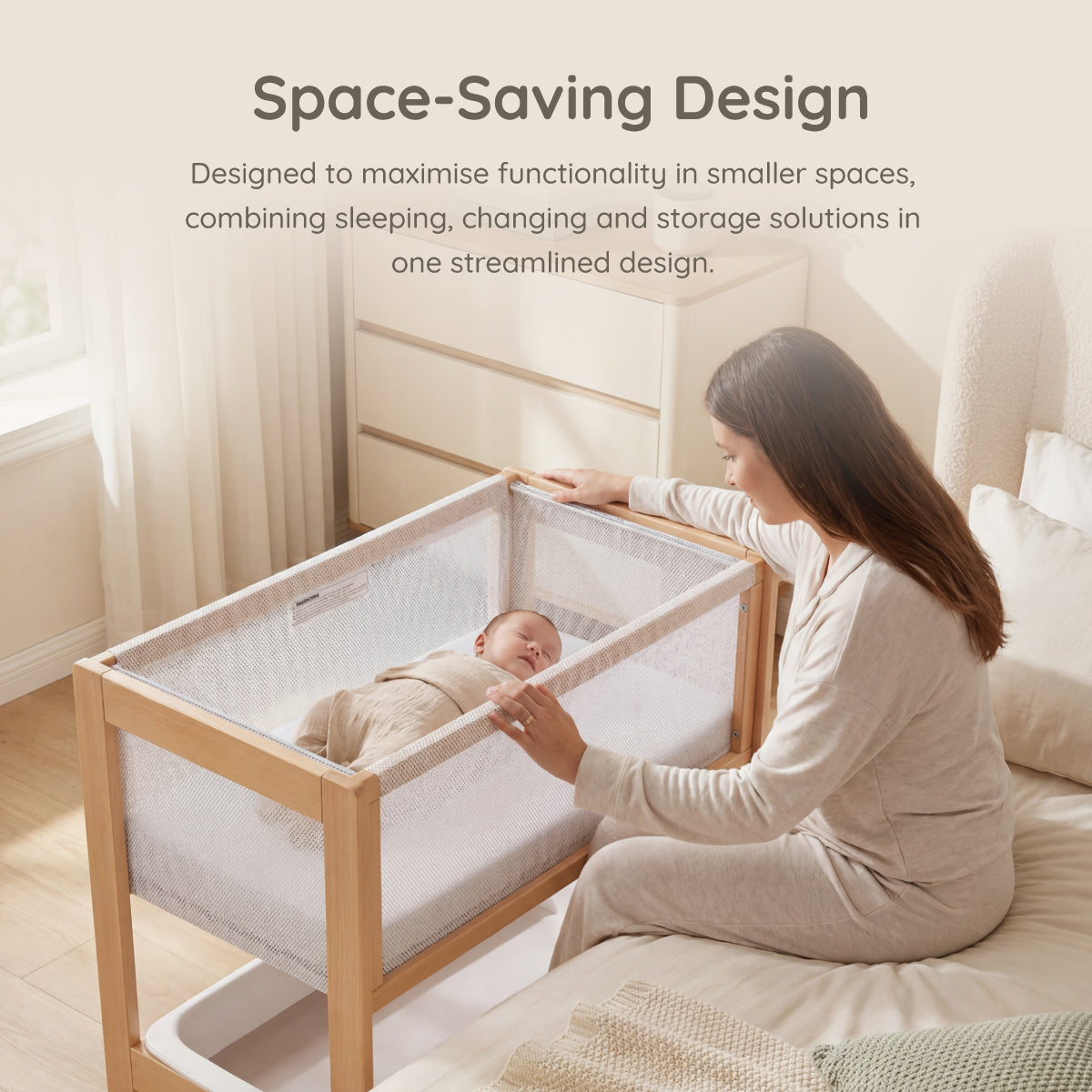 Tidy Bassinet/Change Table - 2 in 1