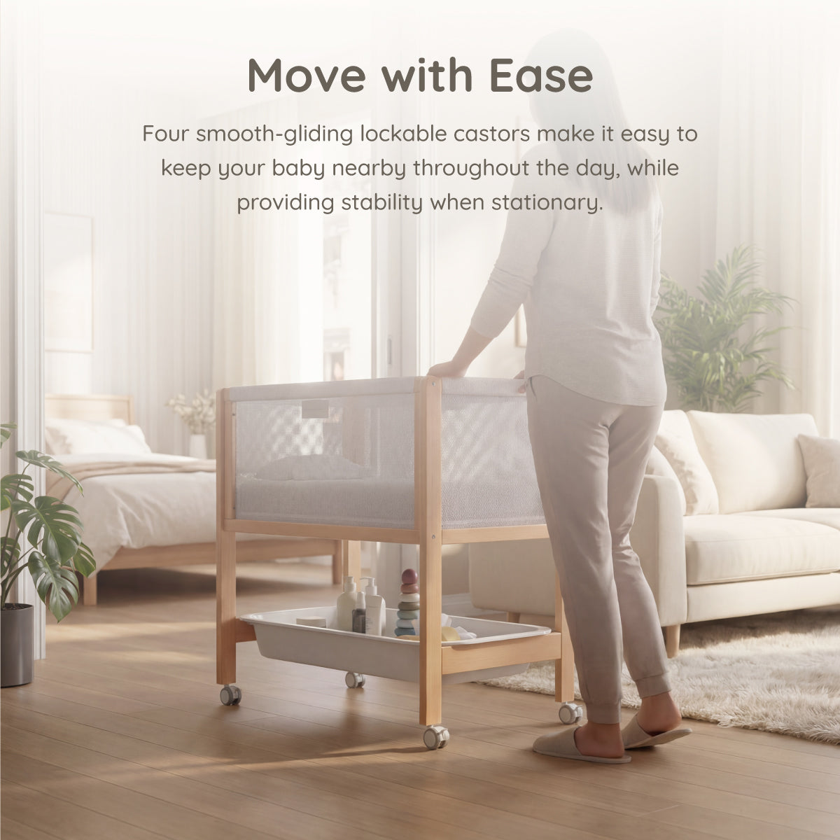 Tidy Bassinet/Change Table - 2 in 1