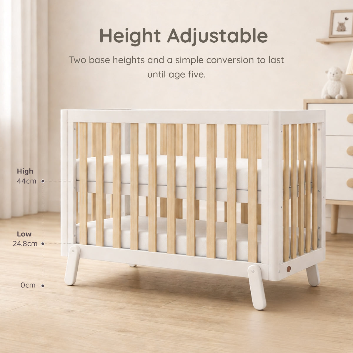 Turin Baby Cot