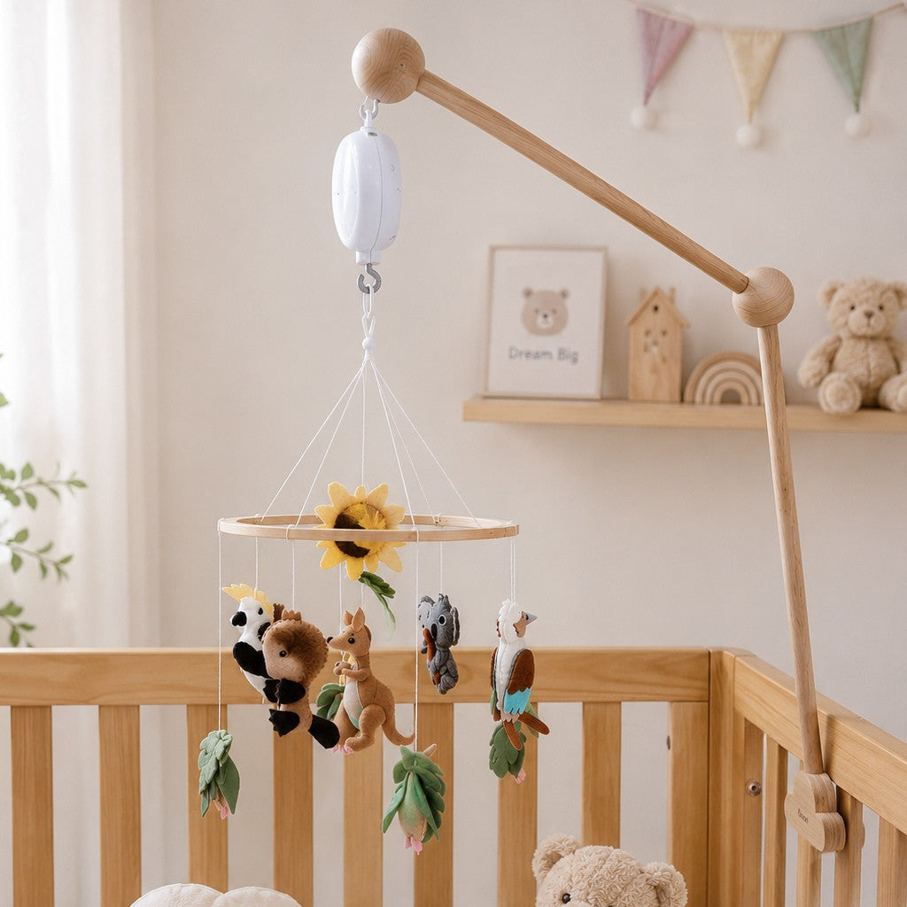 Aussie Friends Musical Baby Mobile
