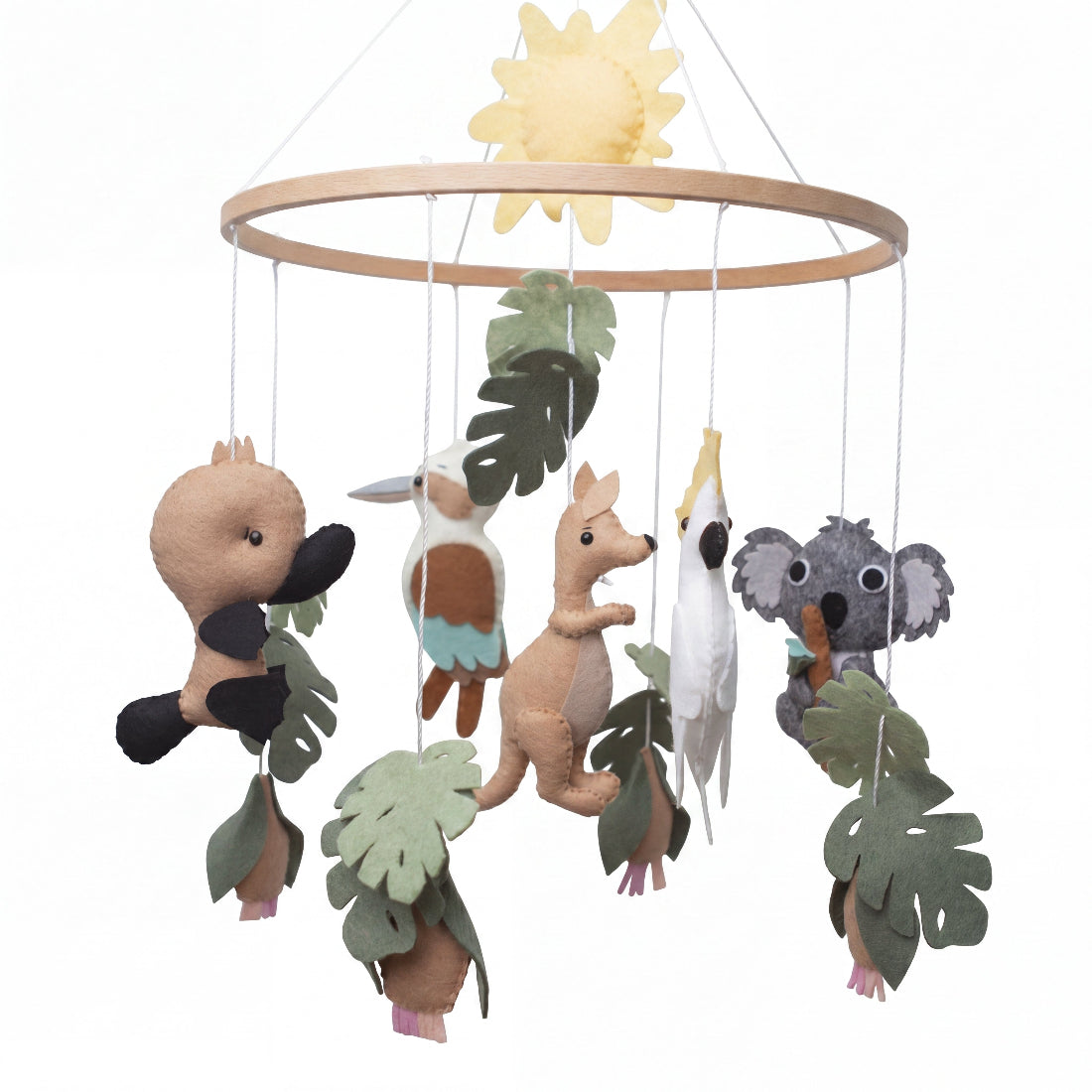 Aussie Friends Musical Baby Mobile