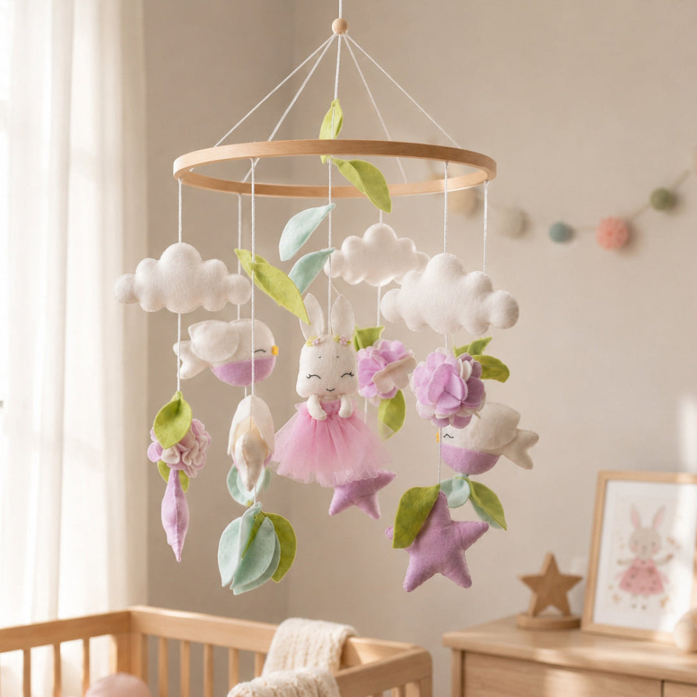 Garden Ballet Musical Baby Mobile