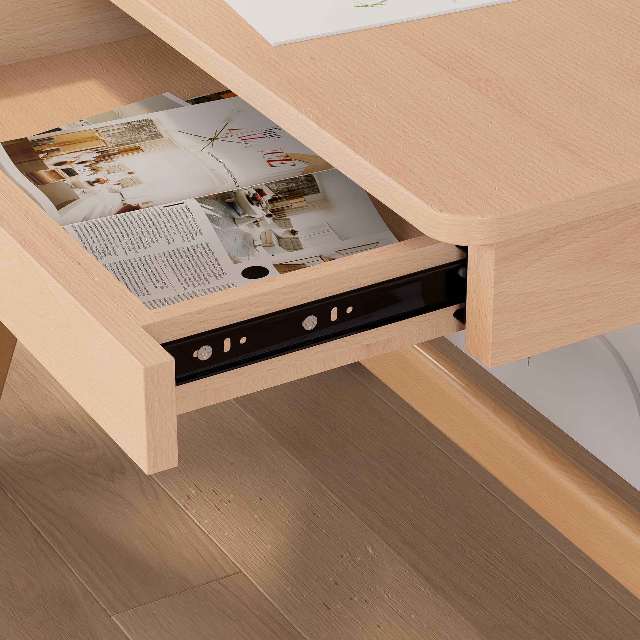 Elite Study Desk V25 - Adjustable Height Modern Workstation