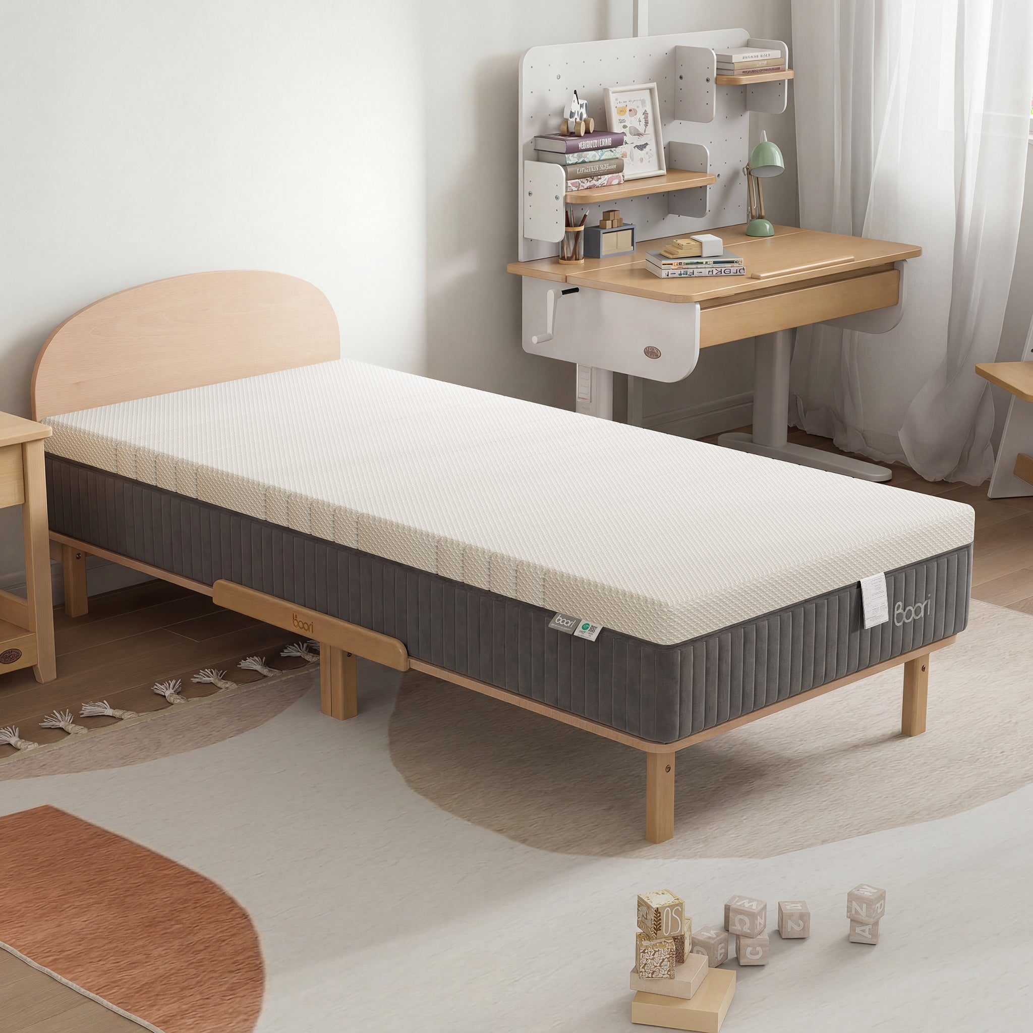 Single Lux Pocket Spring Mattress 188 x 90 x 26cm