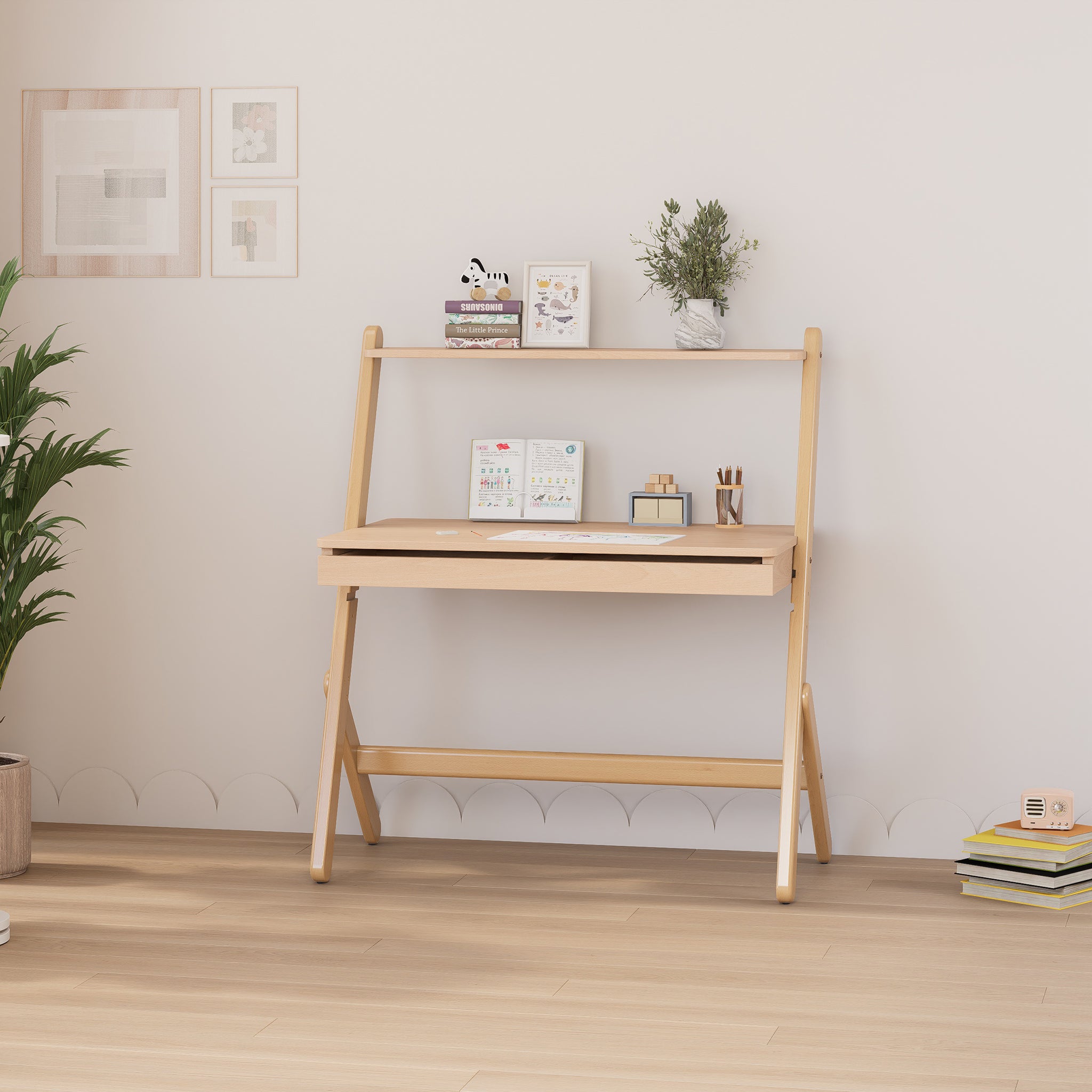 Elite Study Desk V25 - Adjustable Height Modern Workstation