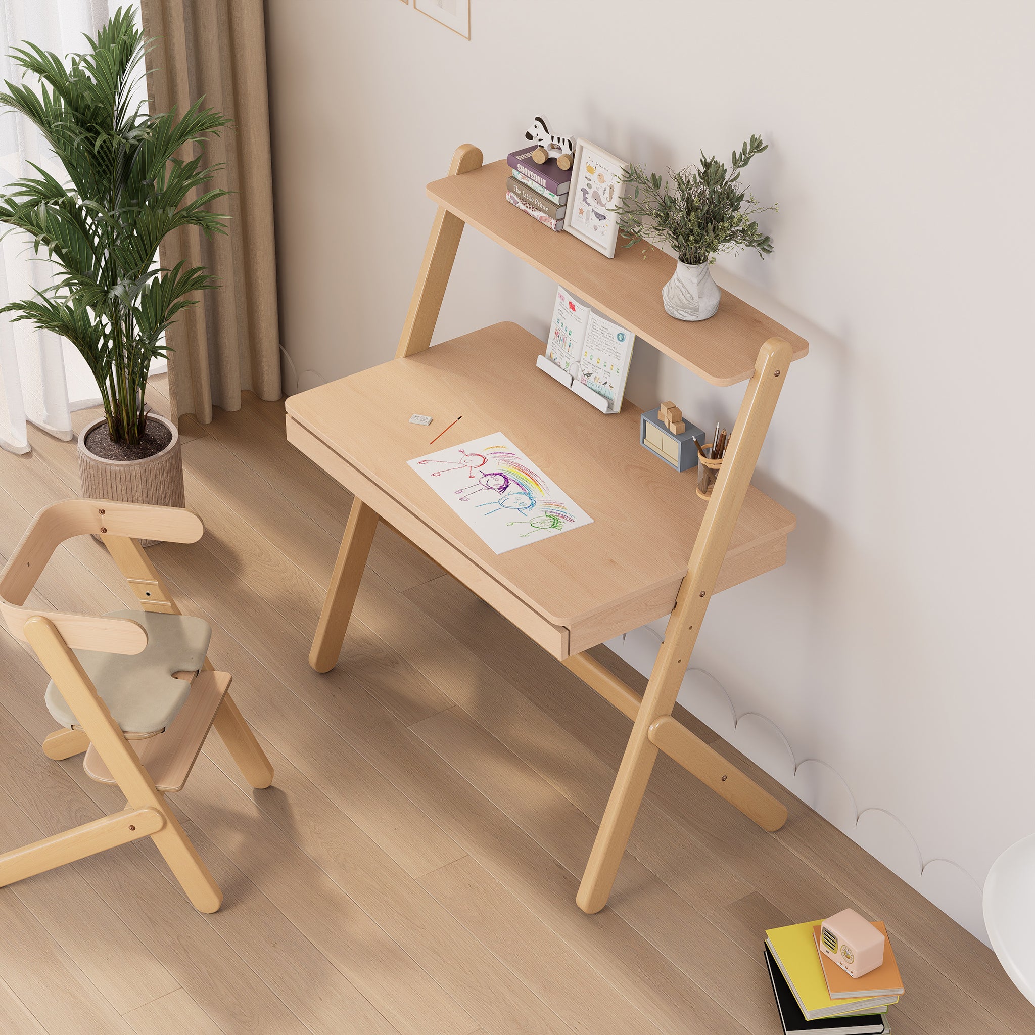 Elite Study Desk V25 - Adjustable Height Modern Workstation