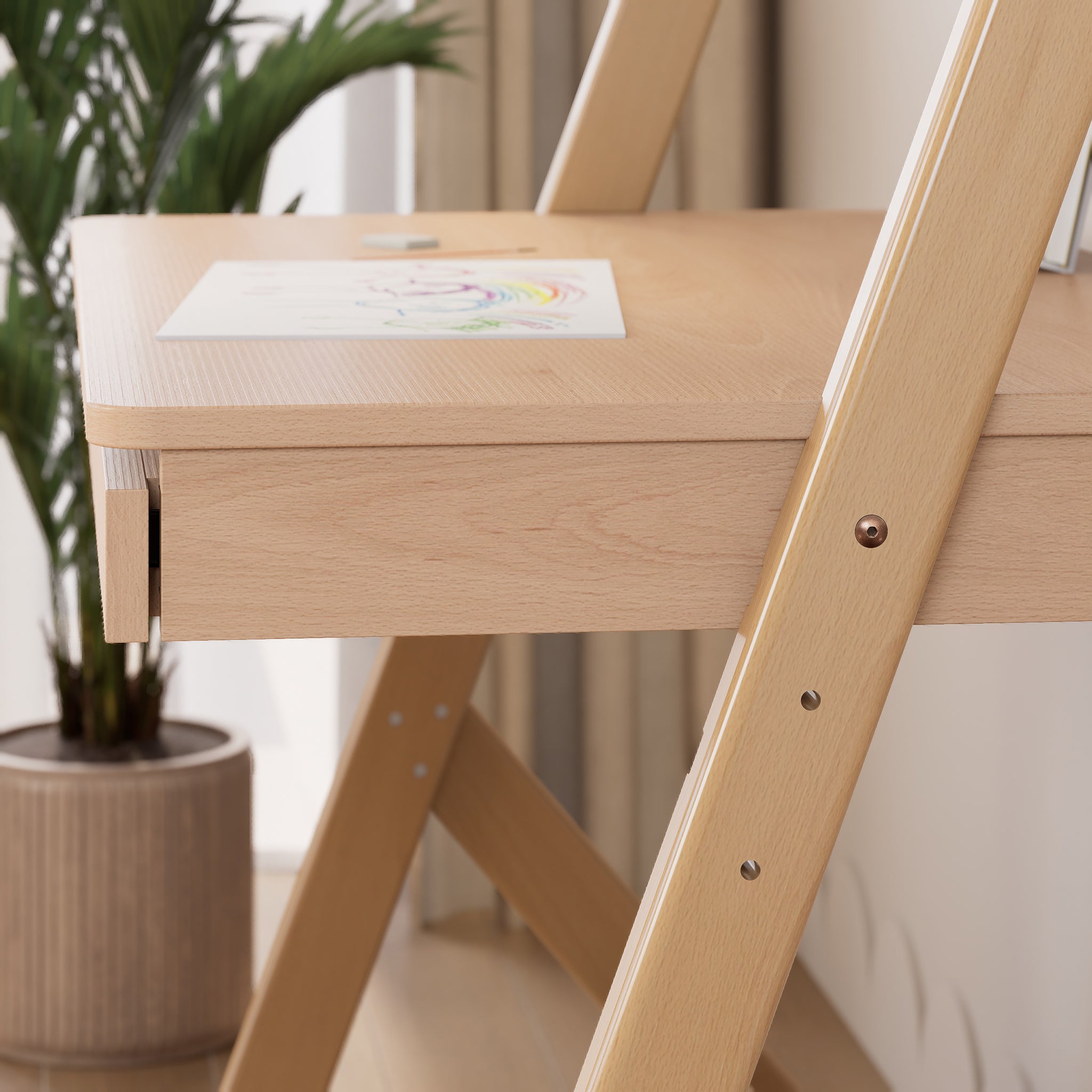 Elite Study Desk V25 - Adjustable Height Modern Workstation