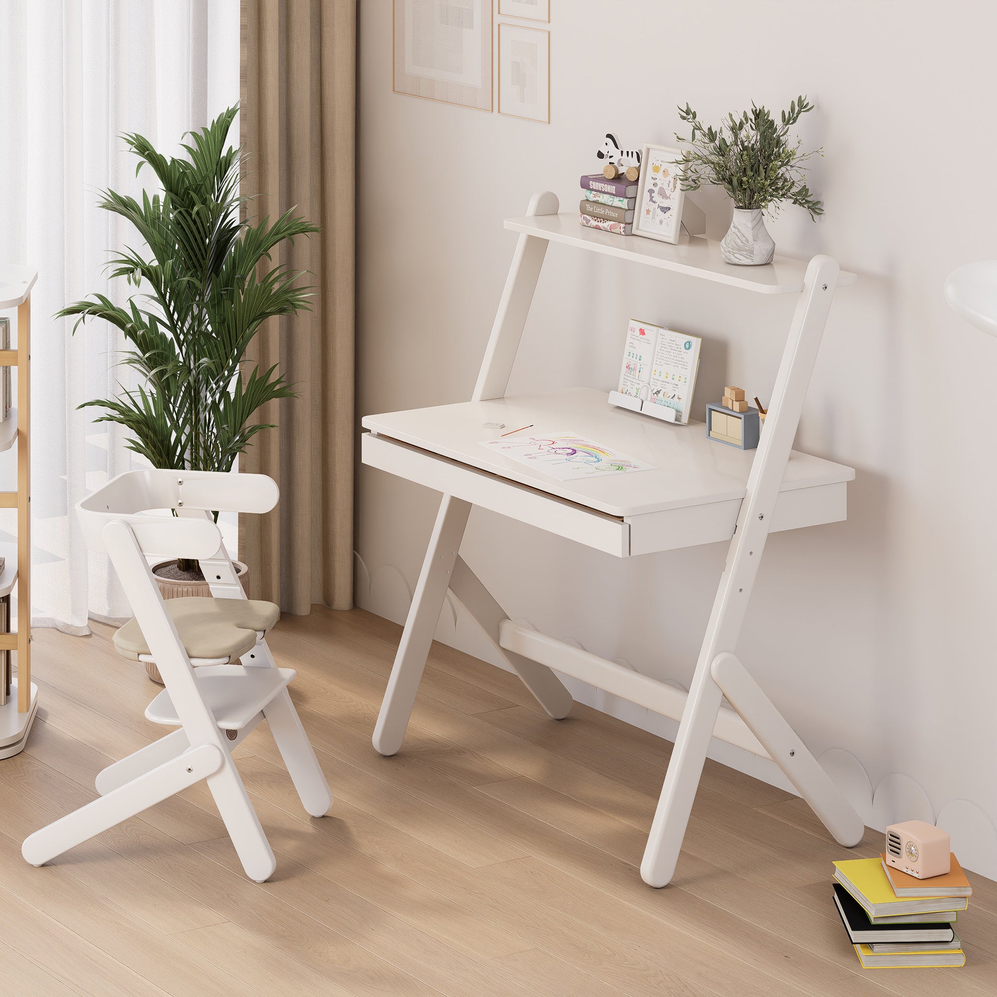 Elite Study Desk V25 - Adjustable Height Modern Workstation