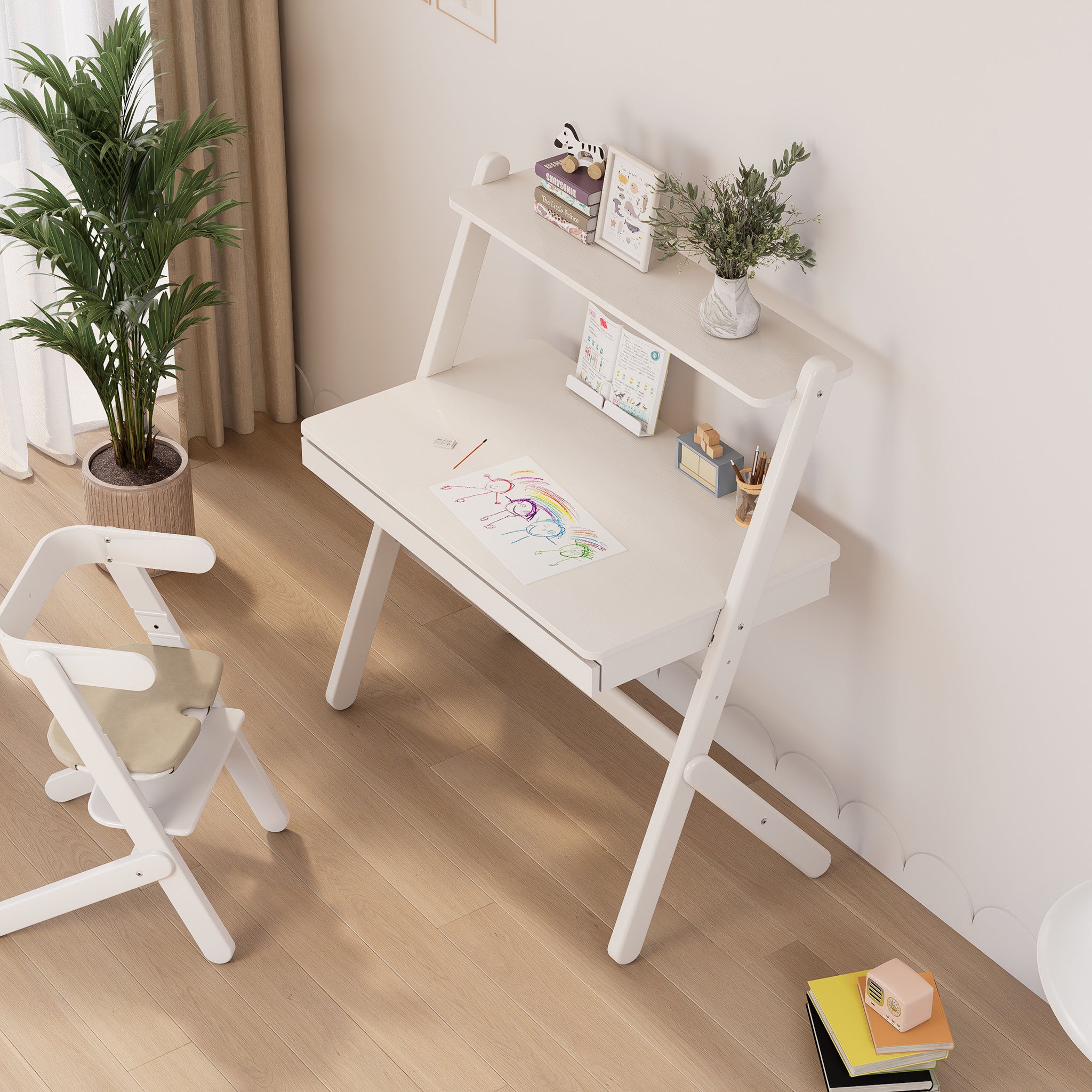 Elite Study Desk V25 - Adjustable Height Modern Workstation