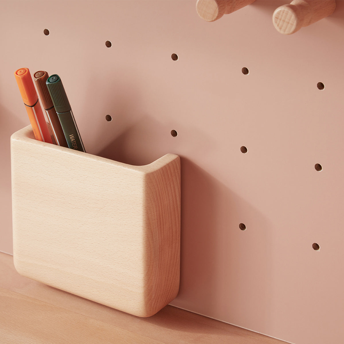 Boori Euler Desk with Pegboard Hutch, Study Chair and Cushion Set Package