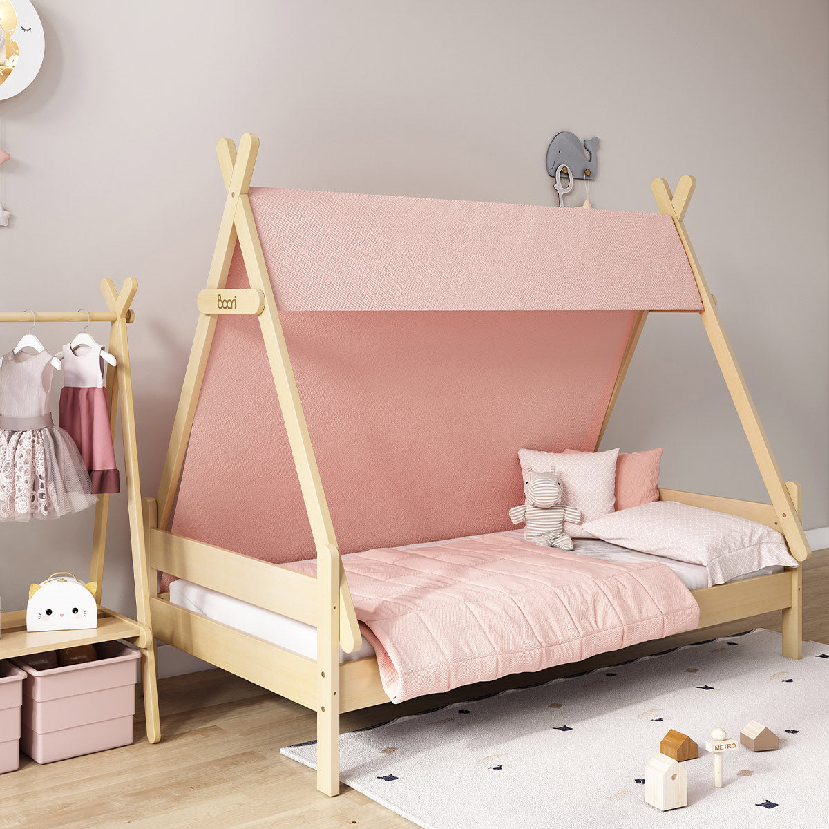 King single teepee deals bed