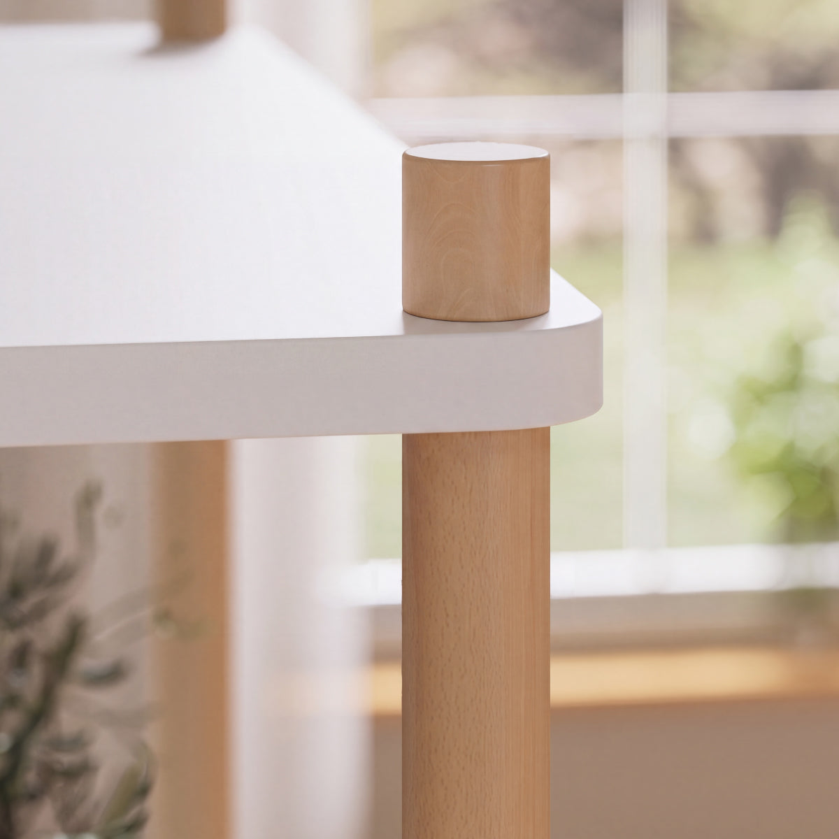 Leaf 4 Shelf Bookcase