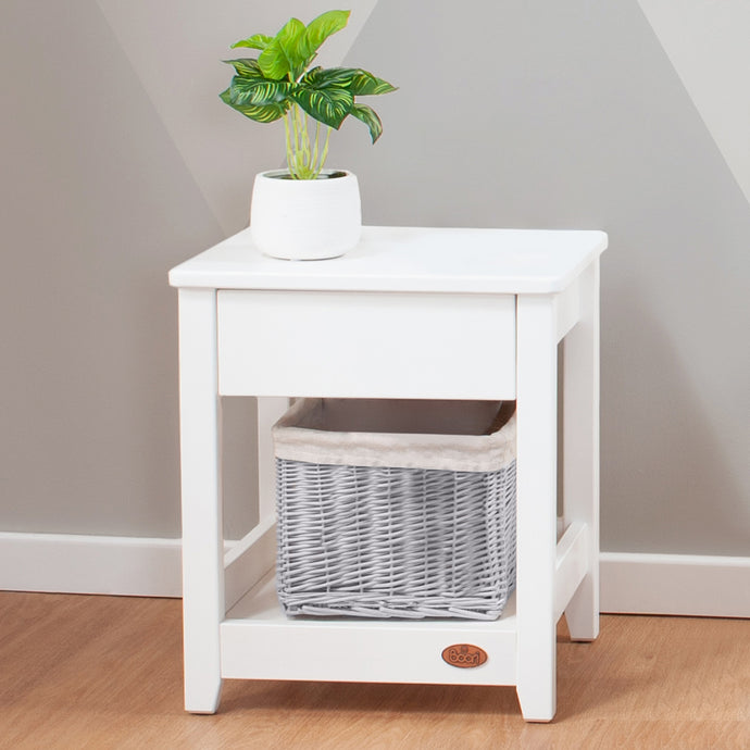 Modern Linear Bedside Table Eco-Friendly – Boori