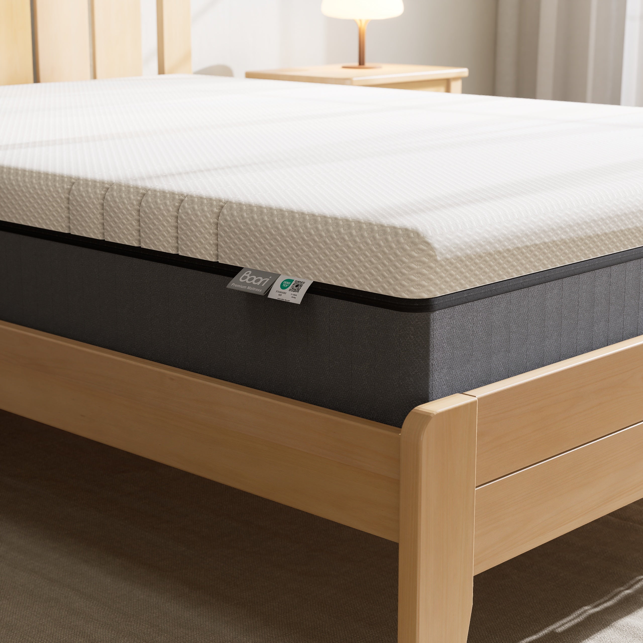 Double Lux Pocket Spring Mattress 190 x 136 x 26cm