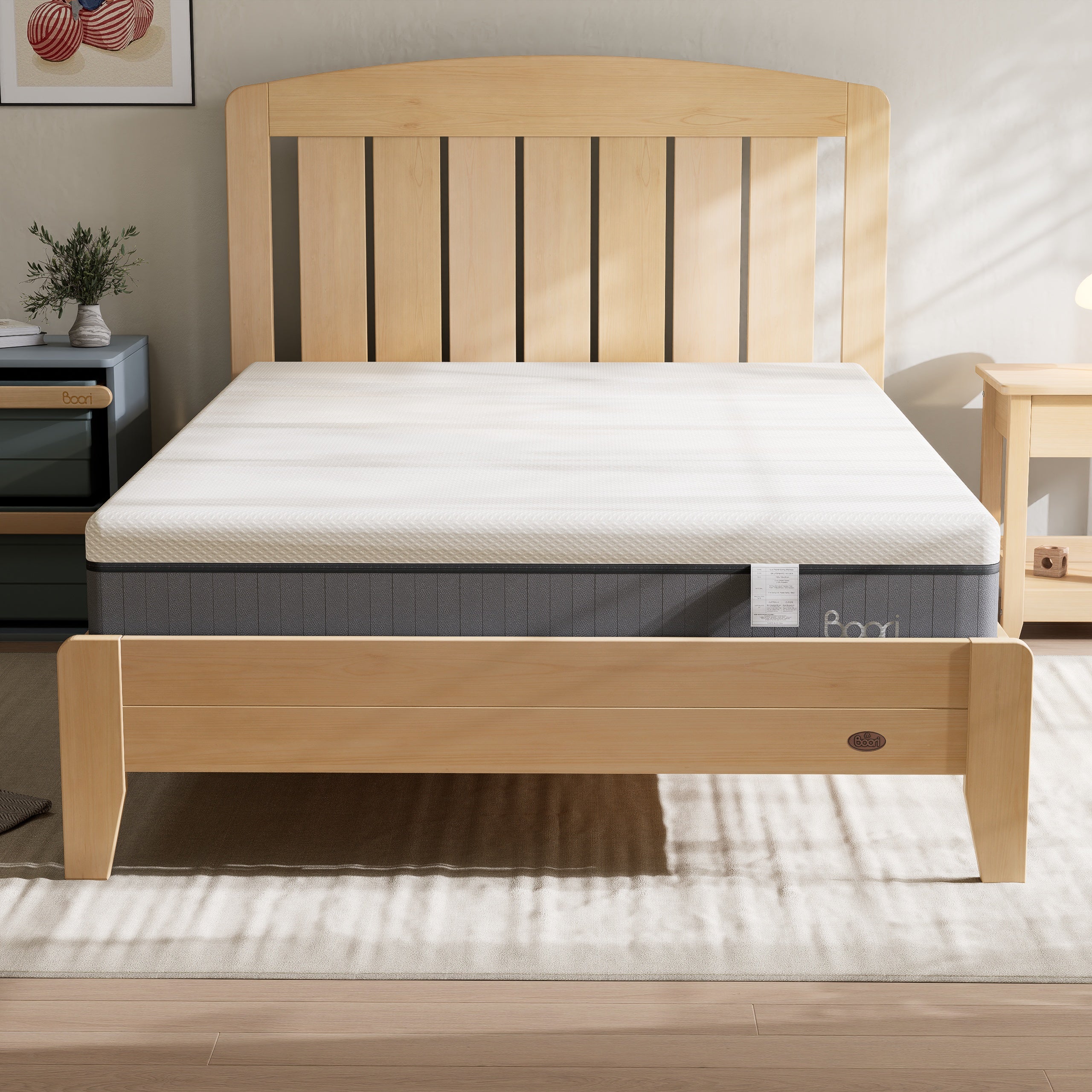 Double Lux Pocket Spring Mattress 190 x 136 x 26cm