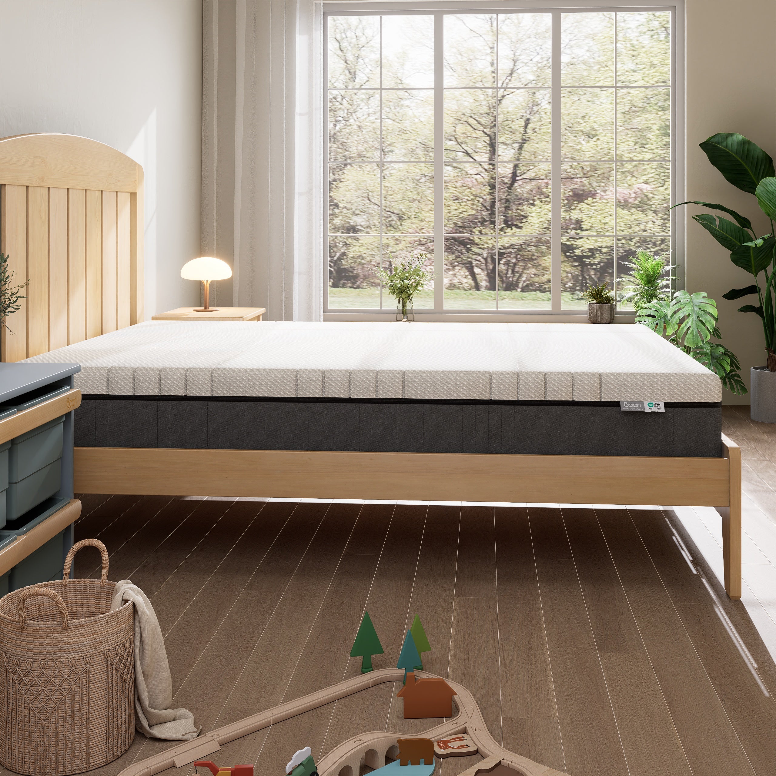 Double Lux Pocket Spring Mattress 190 x 136 x 26cm