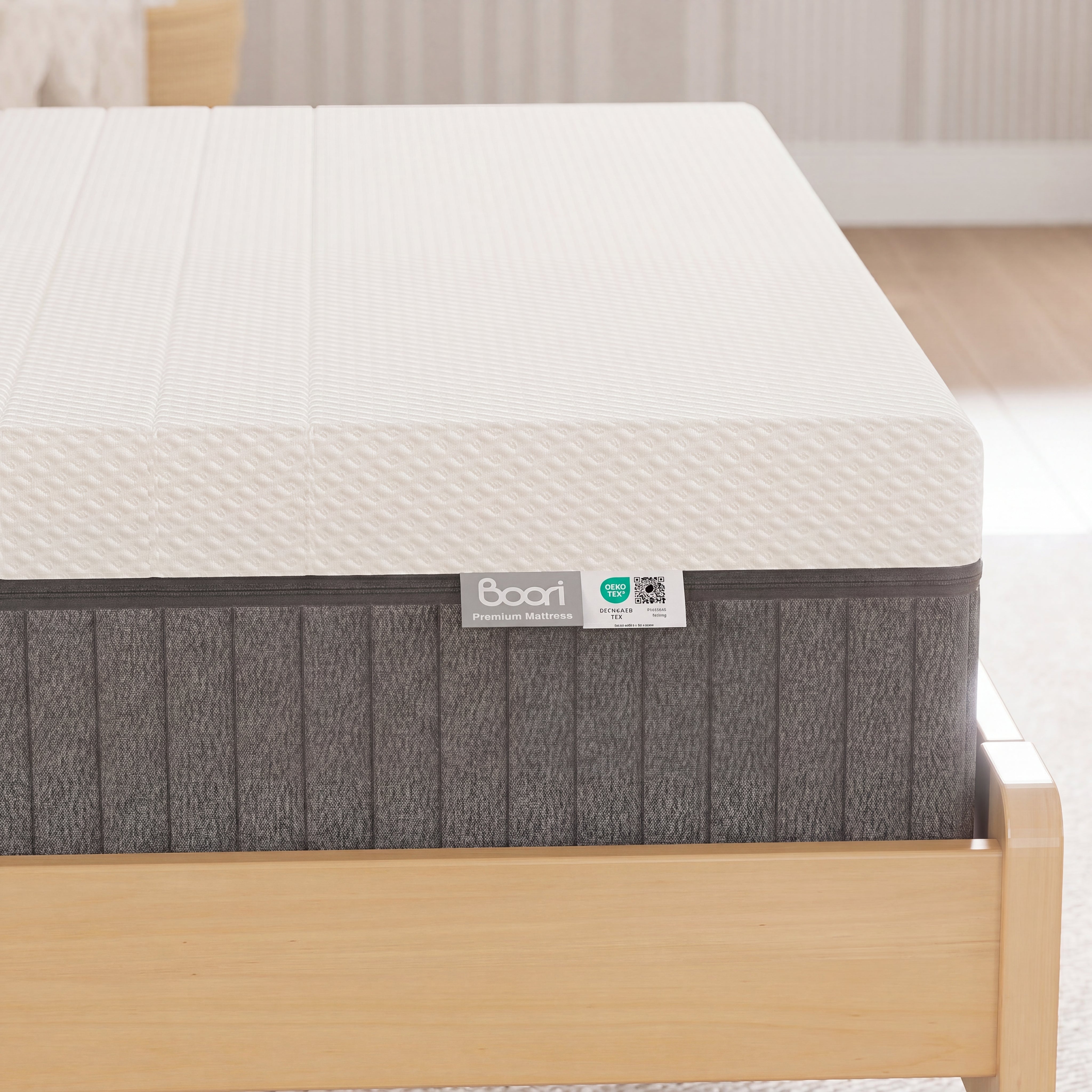 King Single Lux Pocket Spring Mattress 203 x 107 x 26cm
