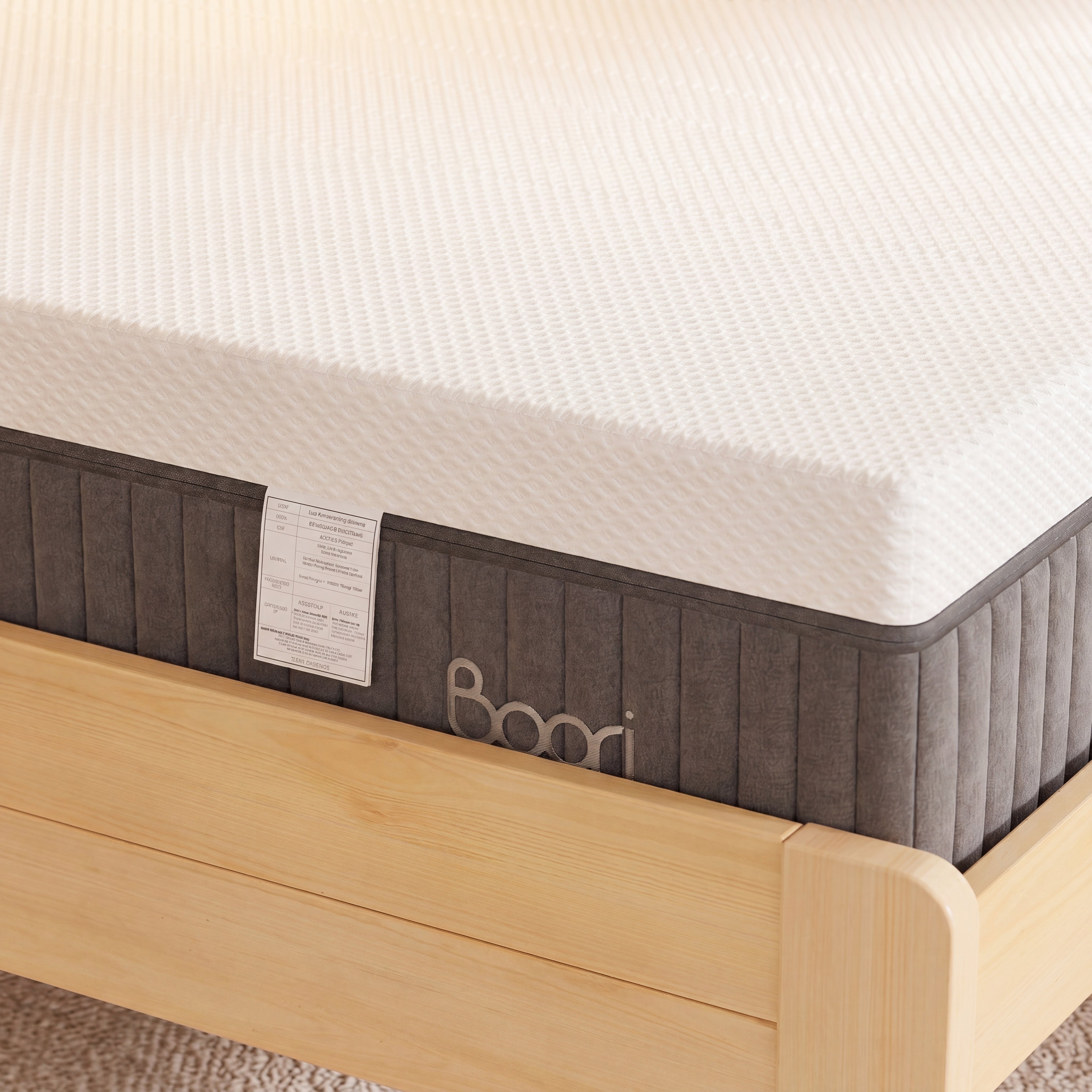 King Single Lux Pocket Spring Mattress 203 x 107 x 26cm