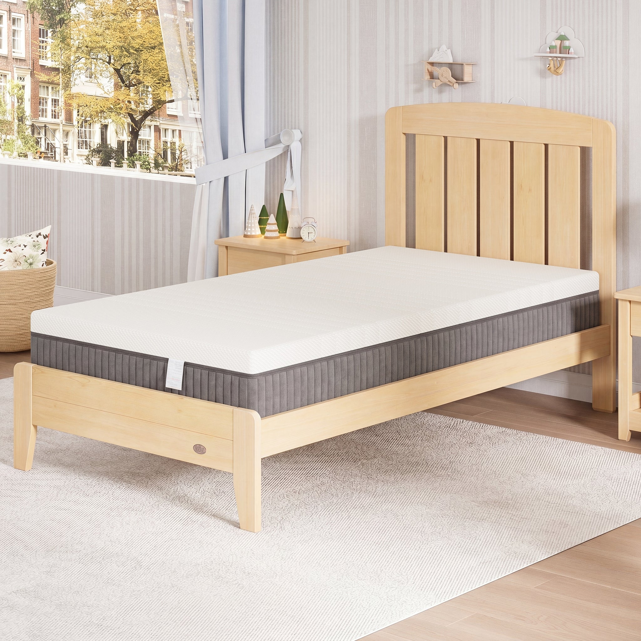 King Single Lux Pocket Spring Mattress 203 x 107 x 26cm