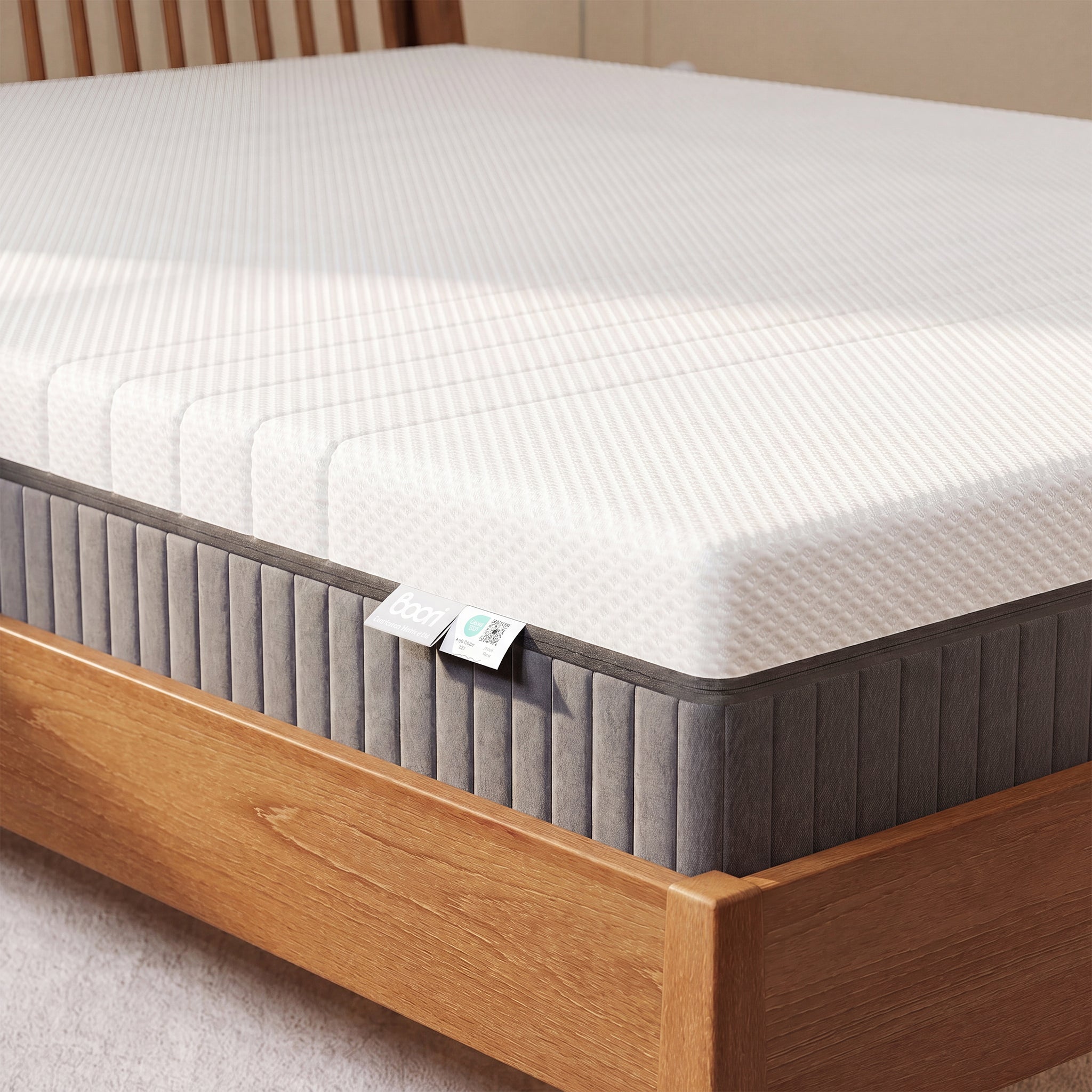 Queen Lux Pocket Spring Mattress 202 x 152 x 26cm
