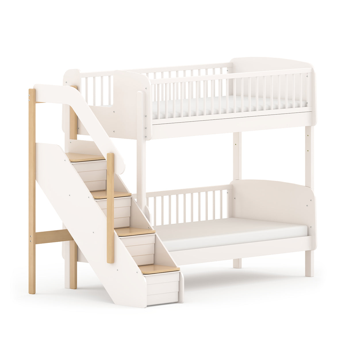 Matilda Single Bunk Bed + Storage Staircase