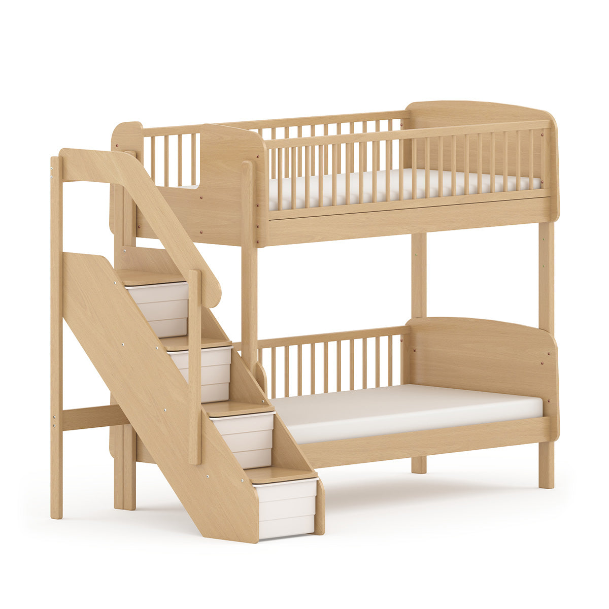 Matilda Single Bunk Bed + Storage Staircase