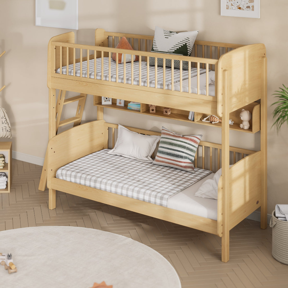 Boori Matilda Single Bunk Bed + Ladder