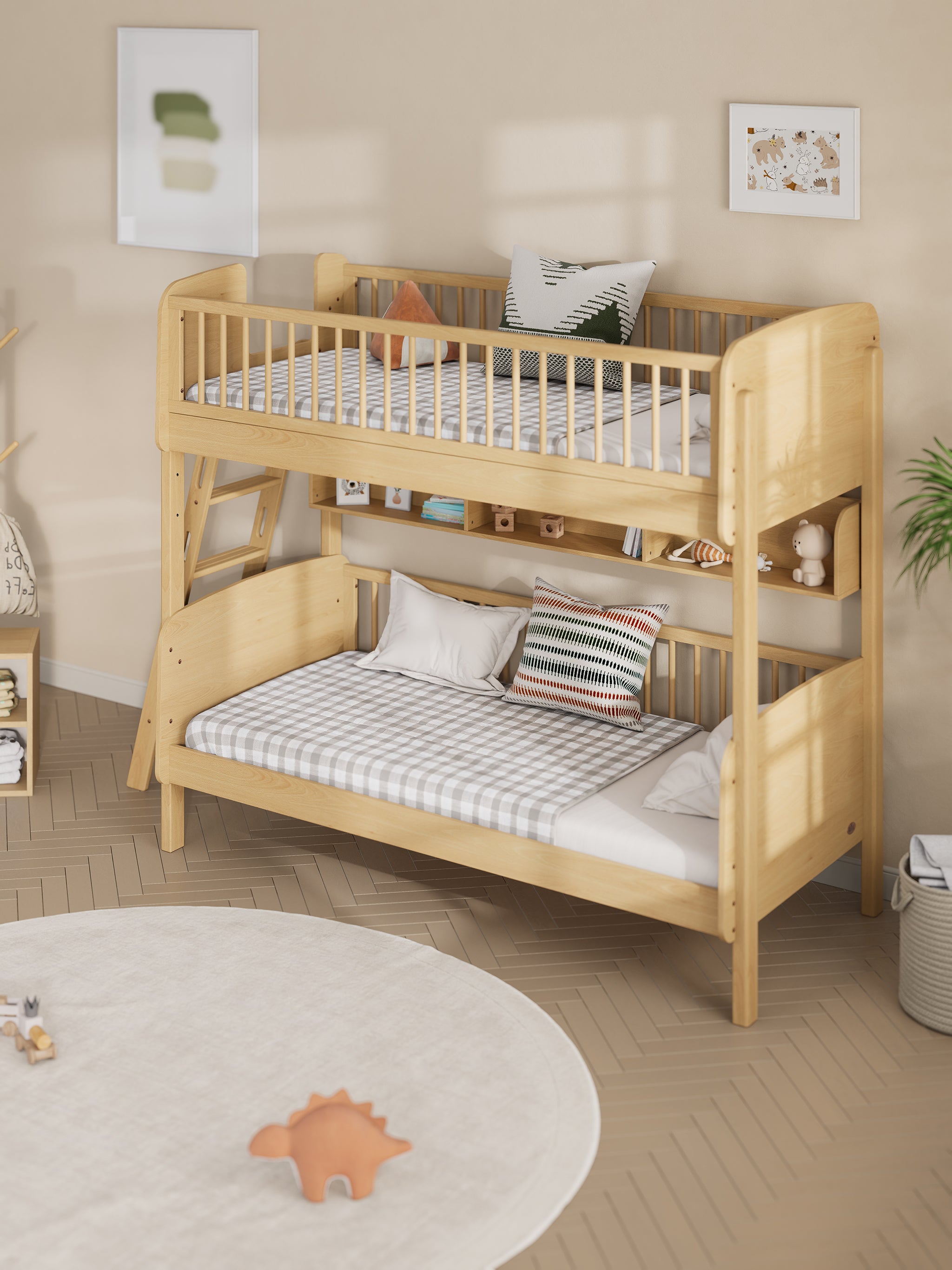 Boori Matilda Single Bunk Bed + Ladder
