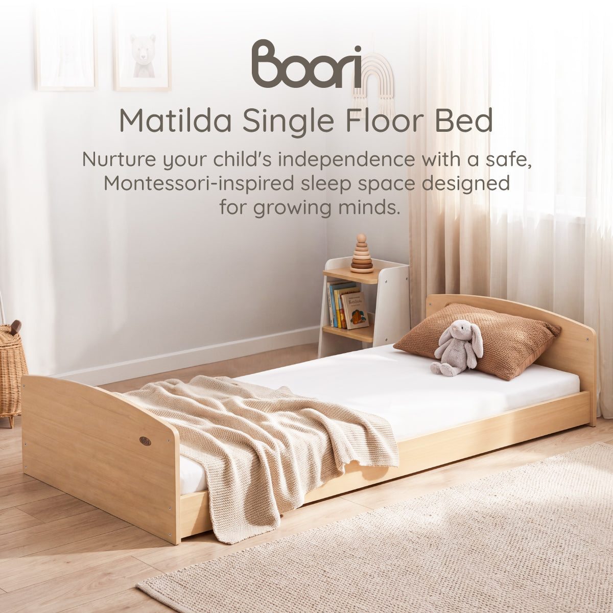 Matilda Single Floor Bed
