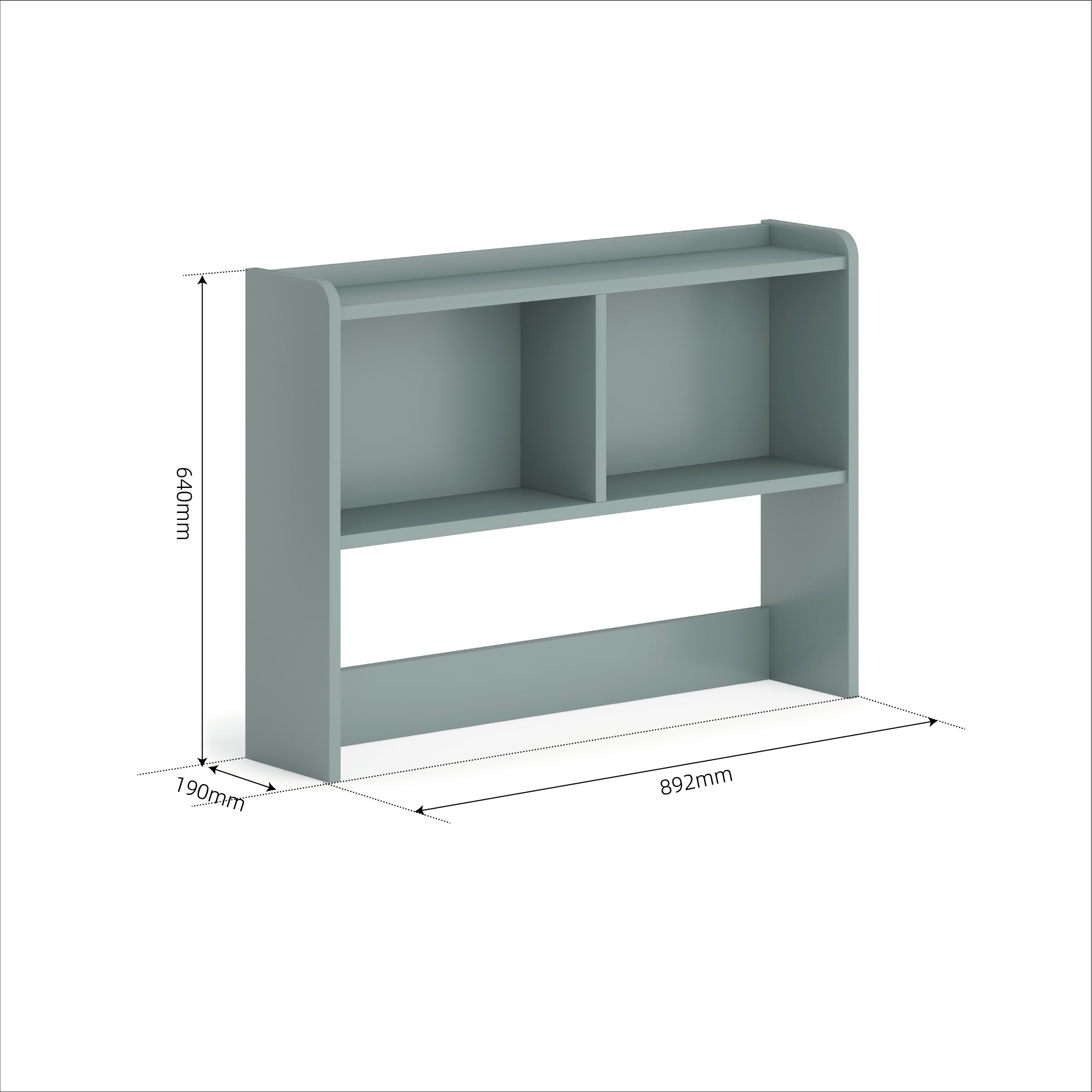 Natty Bookshelf Hutch