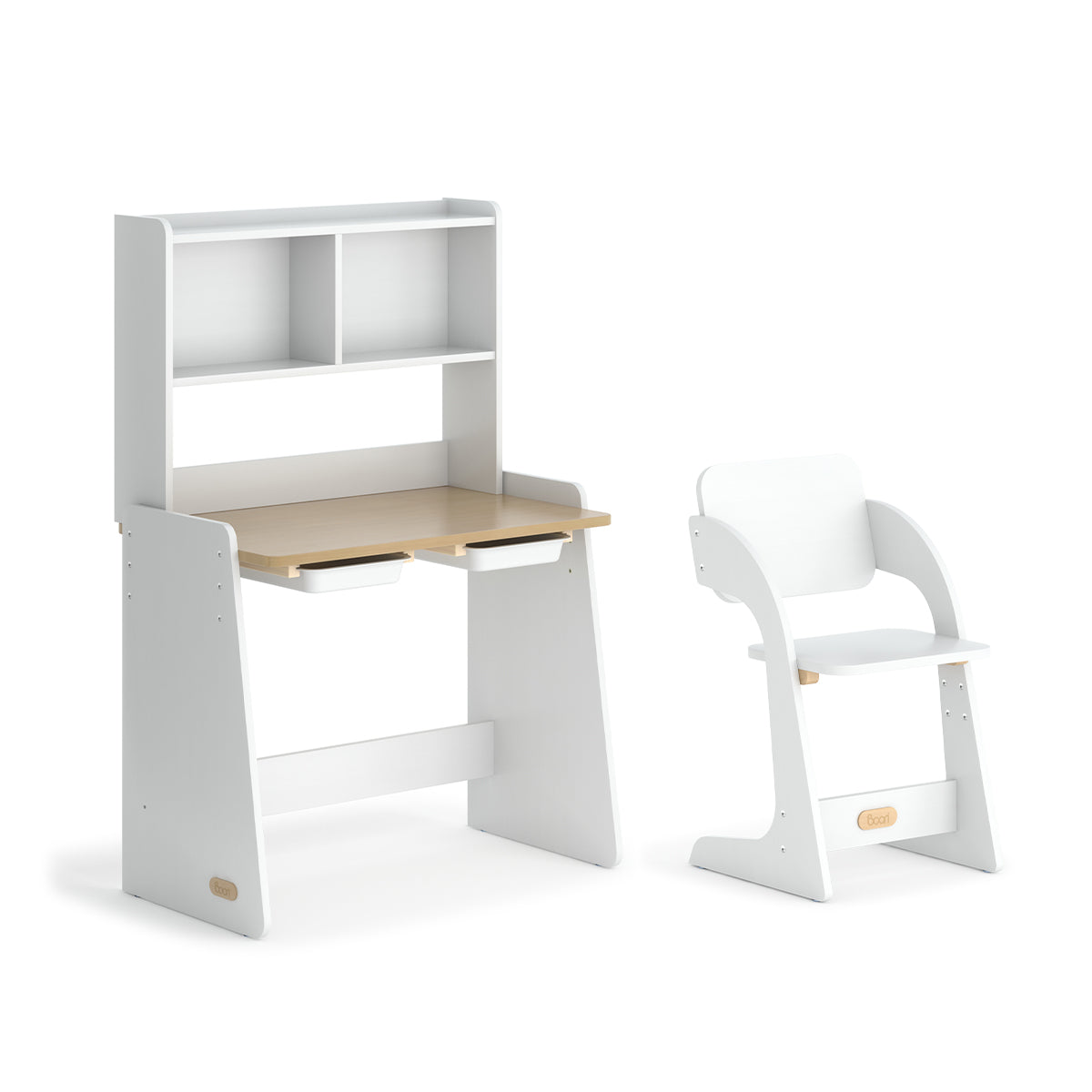 Boori Natty Study Desk with Hutch and Chair Package