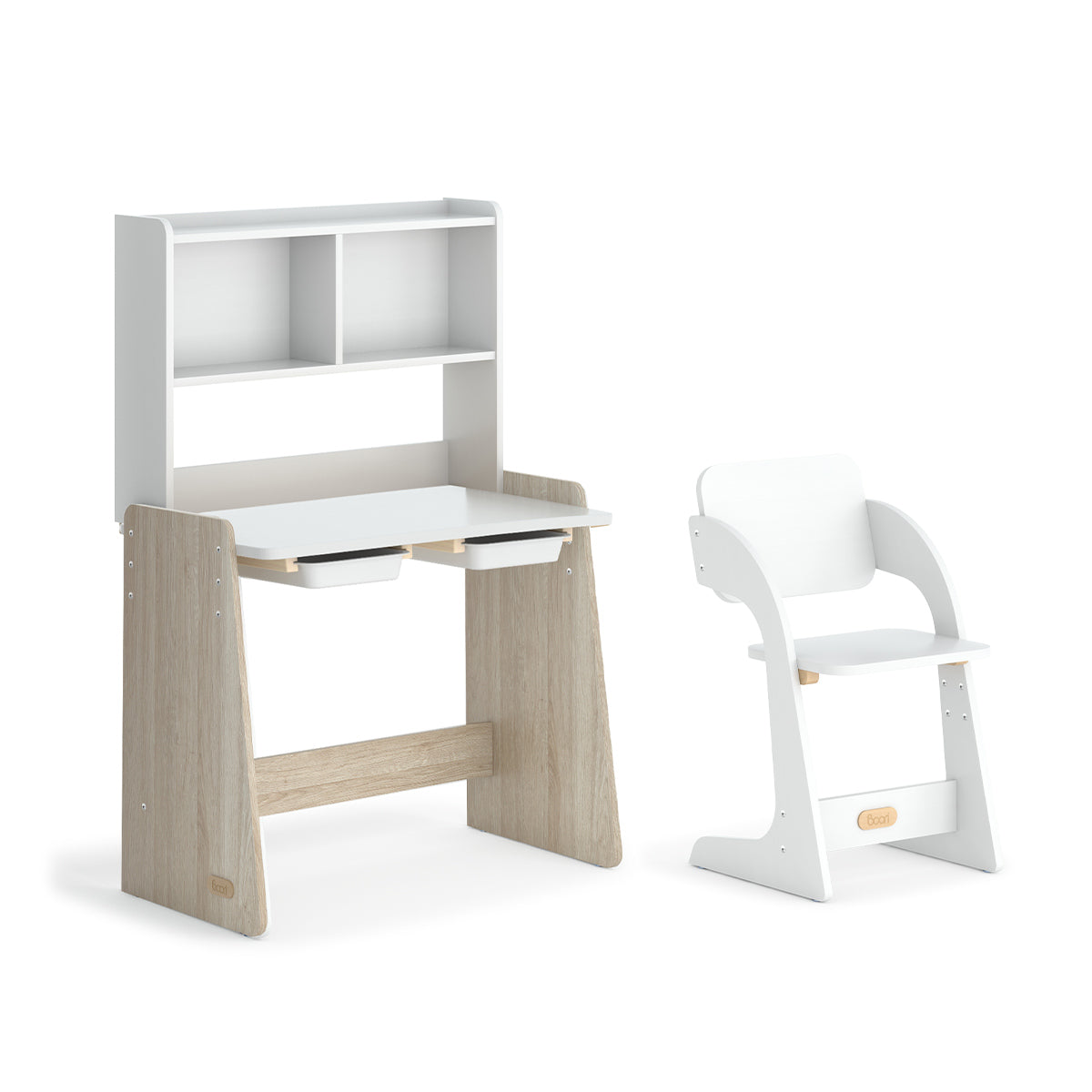 Boori Natty Study Desk with Hutch and Chair Package