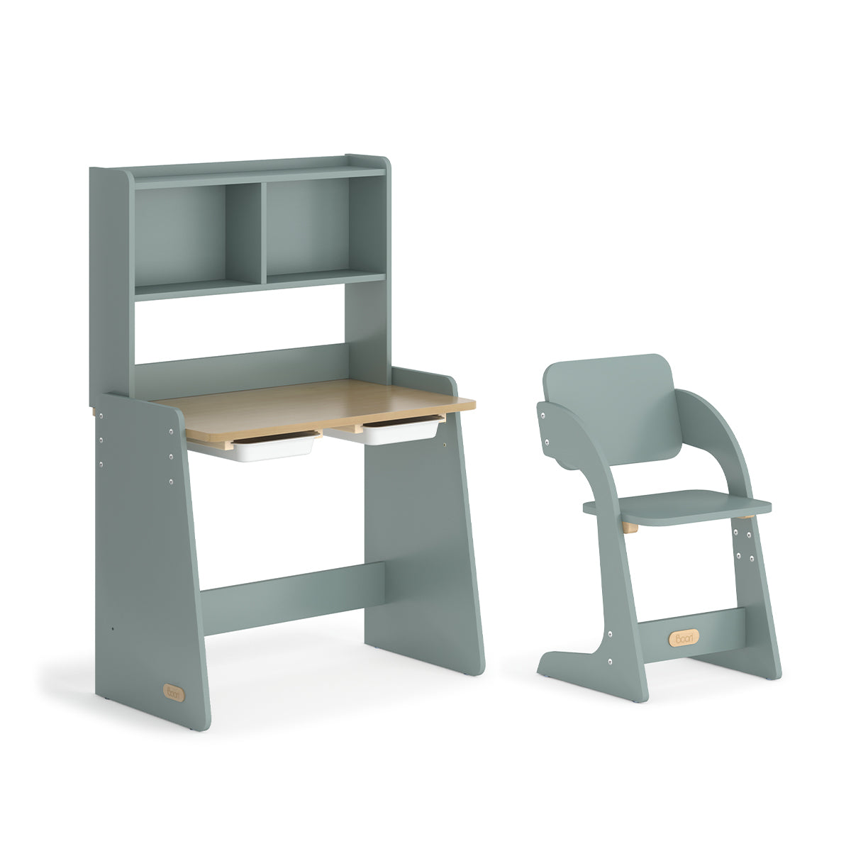 Boori Natty Study Desk with Hutch and Chair Package
