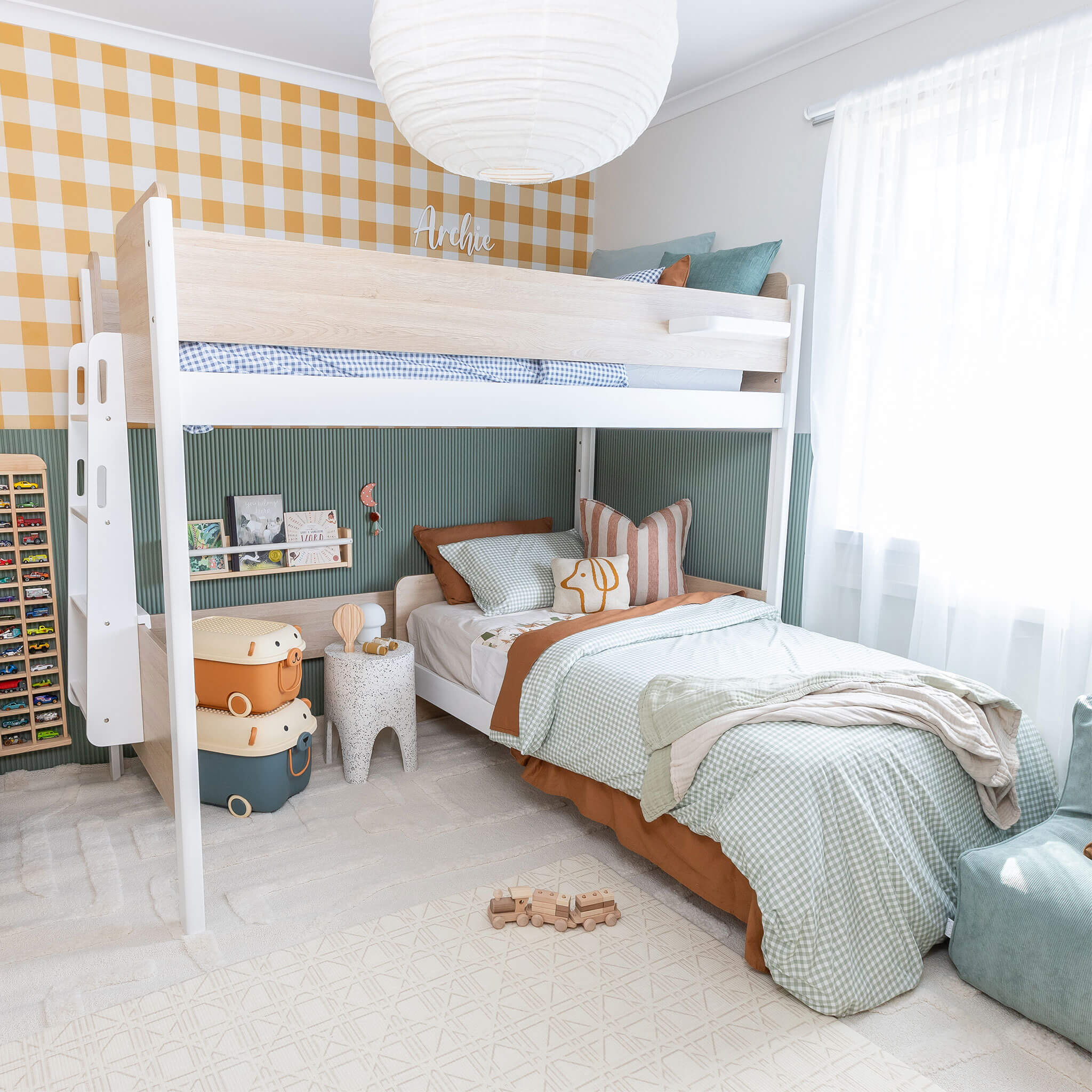 Natty King Single Loft + Ladder