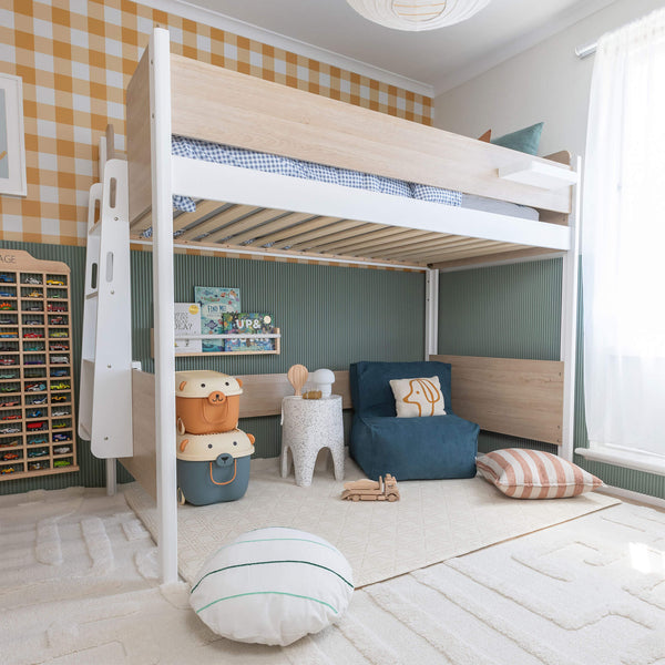 King single clearance loft bed ikea