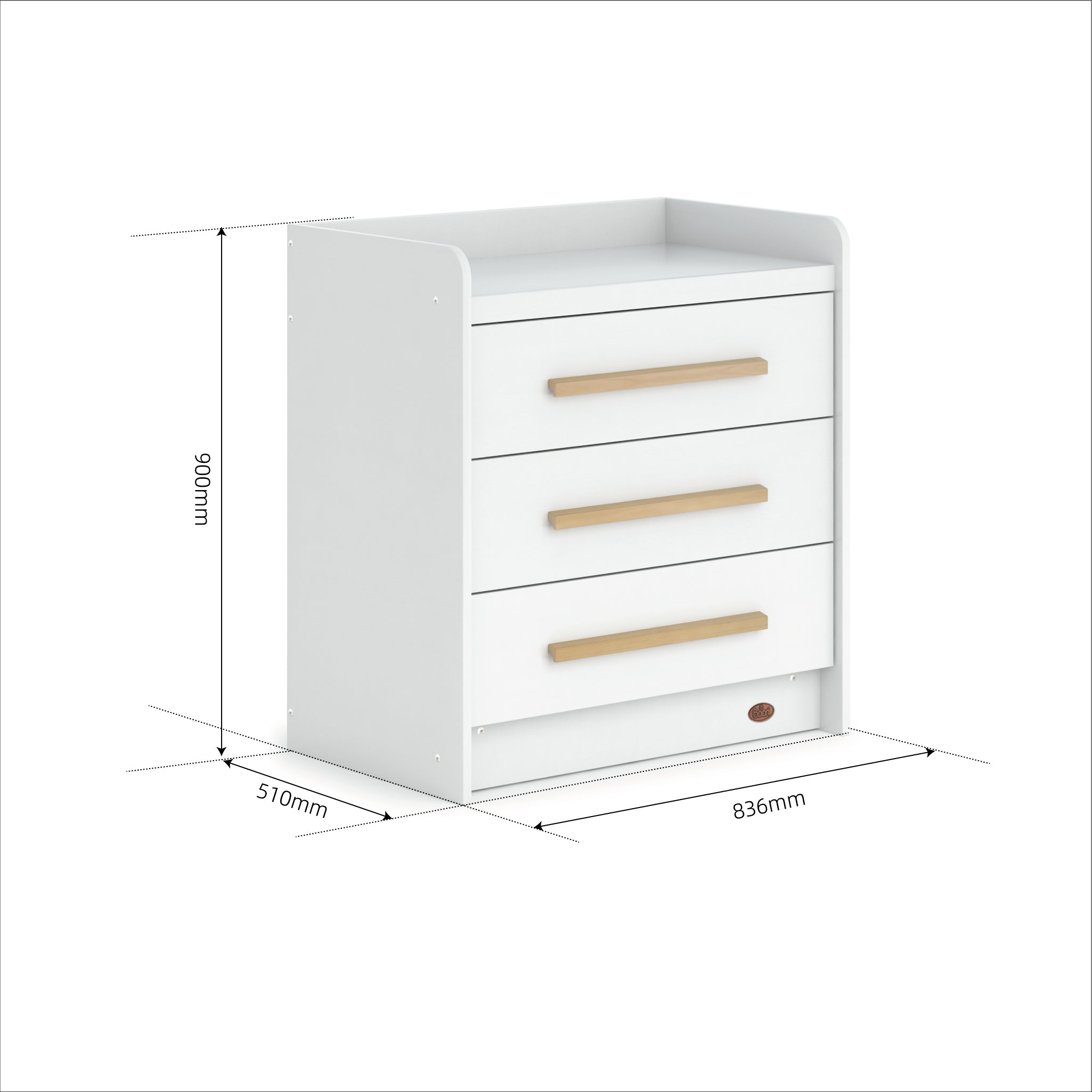 Boori Neat 3 Drawer Chest