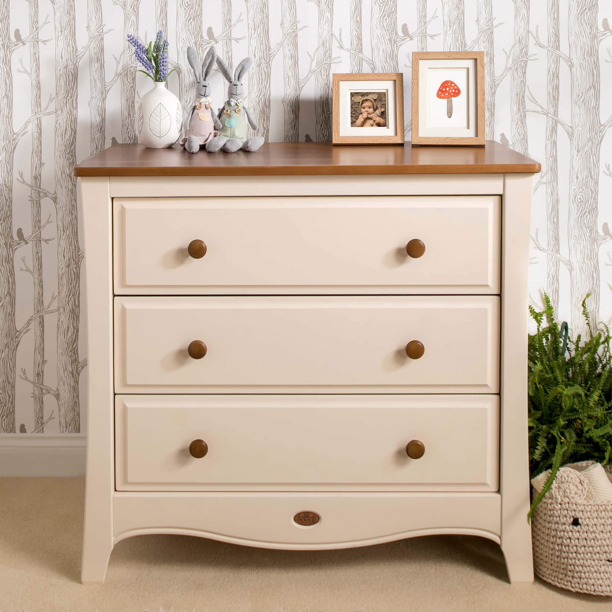 Provence 3 Drawer Chest V20 (Clearance) (Warehouse COLLECTION ONLY)
