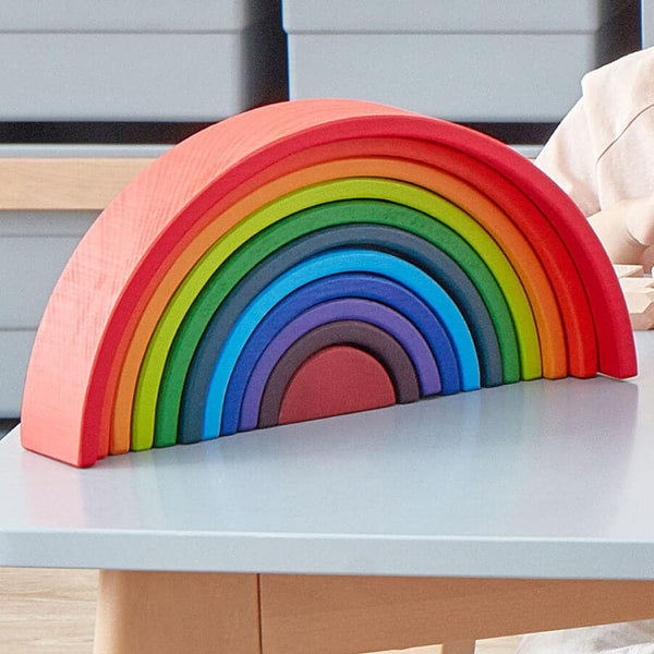 Rainbow Stacker Wooden Toy