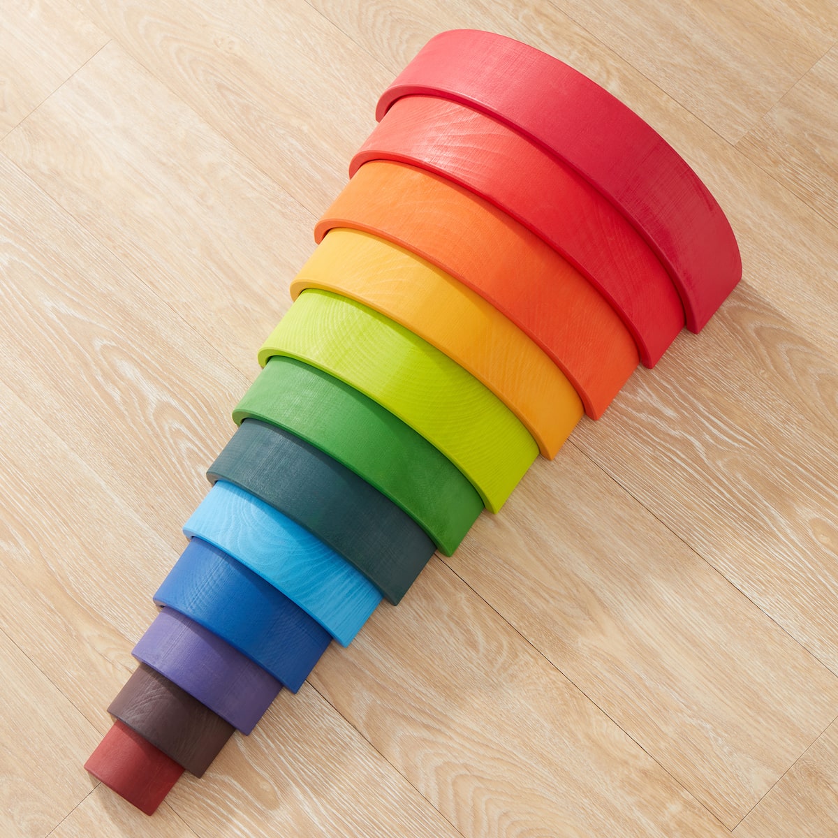 Rainbow Stacker Wooden Toy