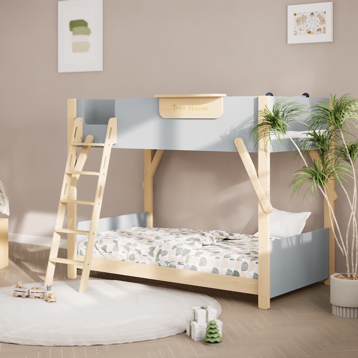 King single over double bunk bed hotsell