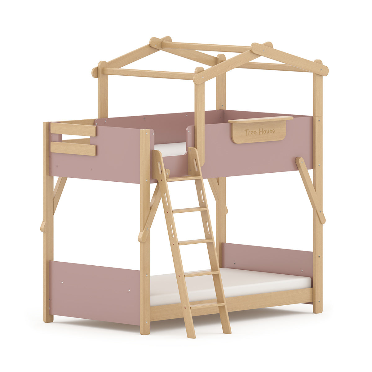 Treehouse King Single Bunk + Roof Frame and Ladder