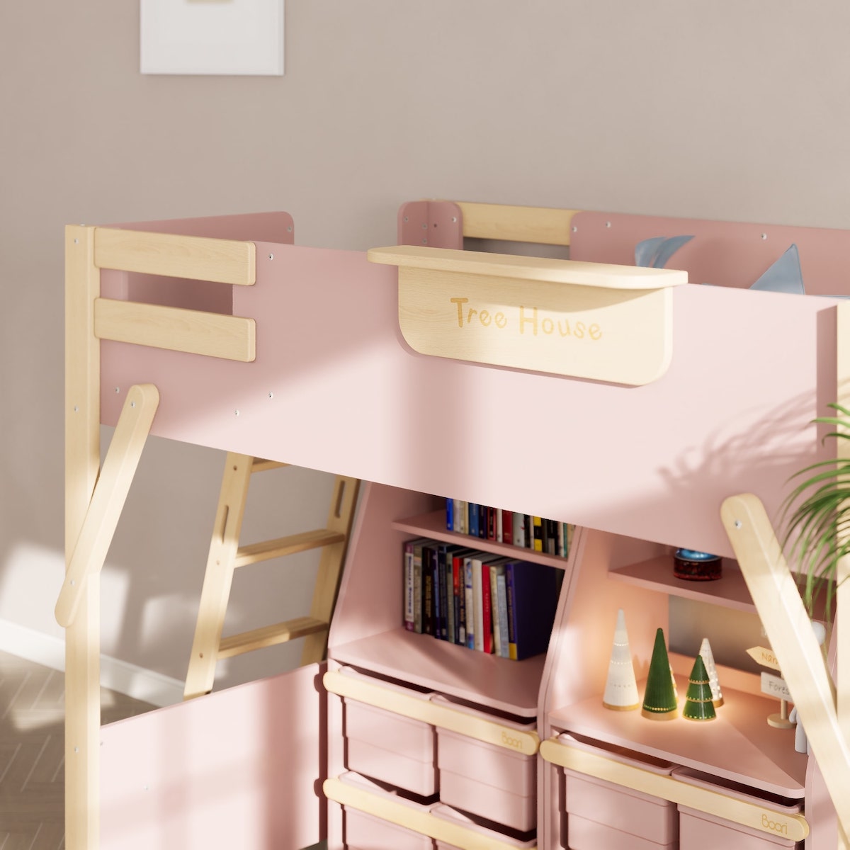 Boori Treehouse King Single Loft + Ladder