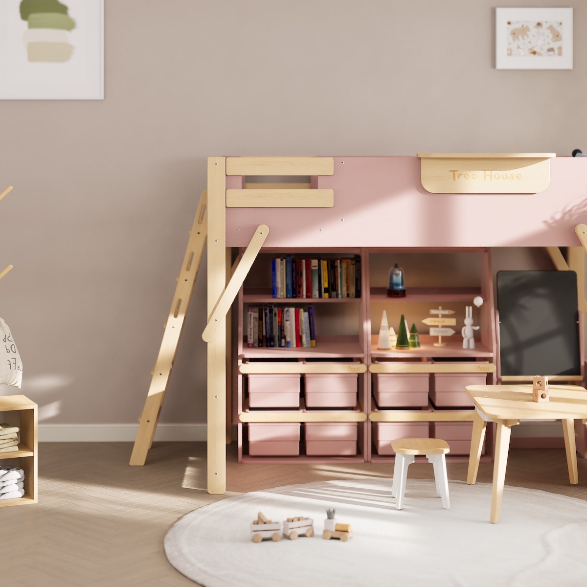 Boori Treehouse King Single Loft + Ladder