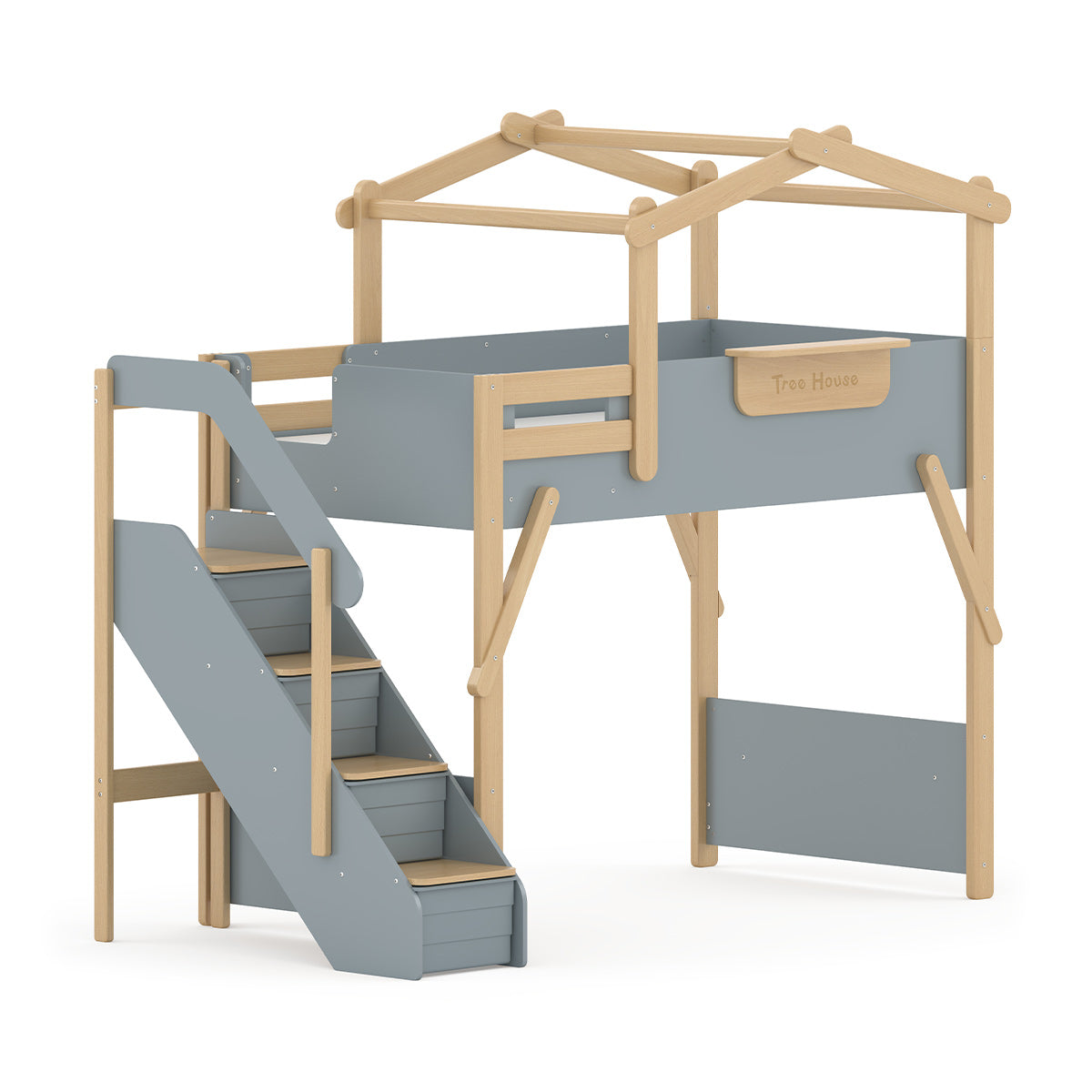 Boori Treehouse King Single Loft + Roof Frame and Storage Staircase