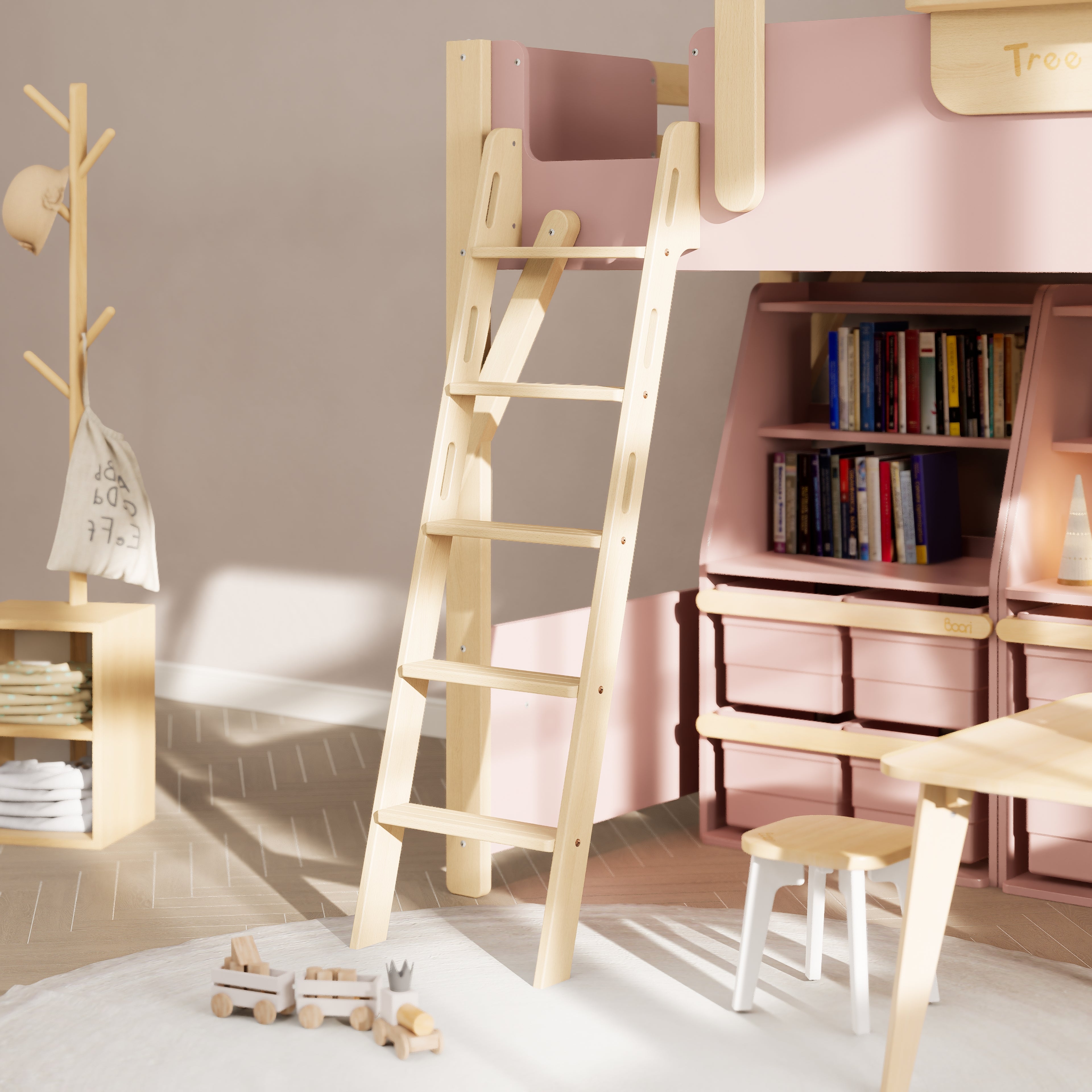 Boori Treehouse King Single Loft + Roof Frame and Ladder