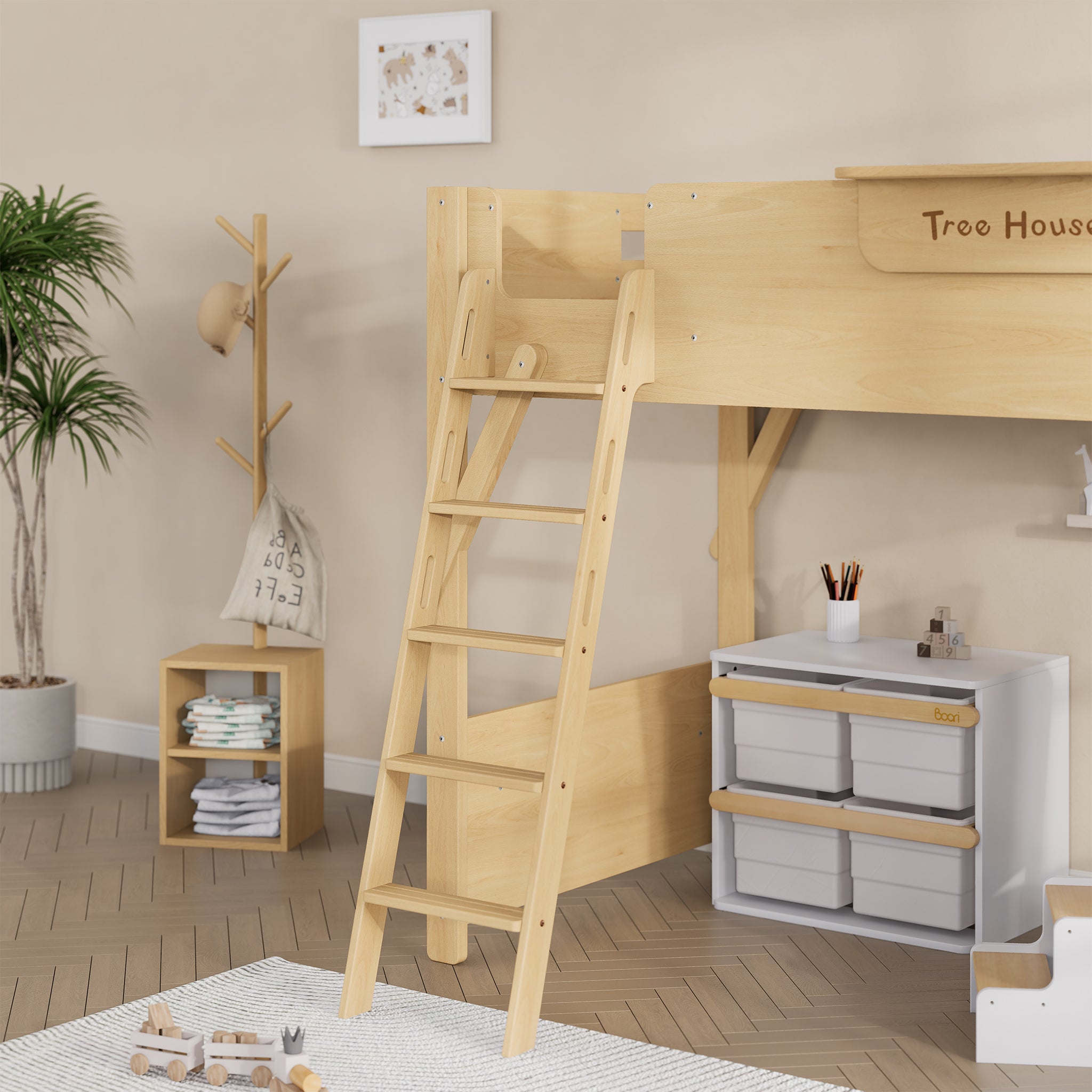 Boori Treehouse King Single Loft + Ladder
