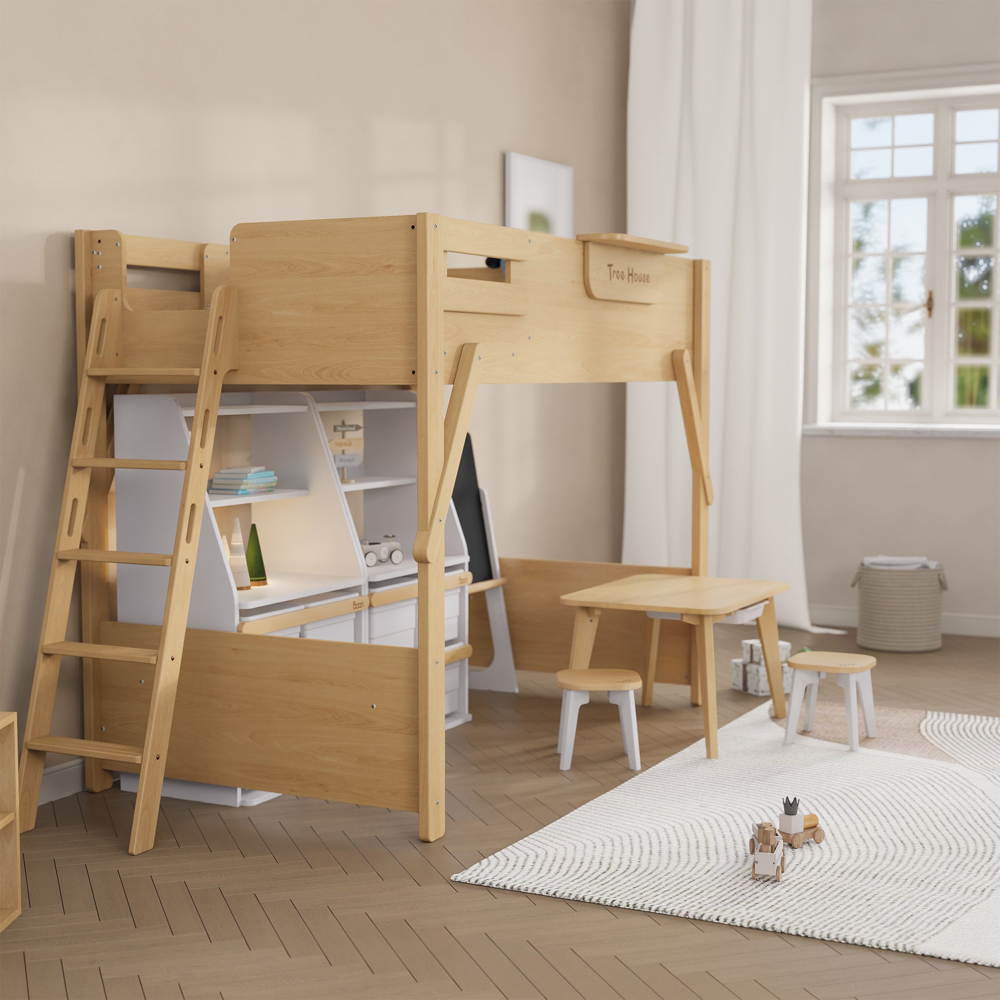 Boori Treehouse King Single Loft + Ladder