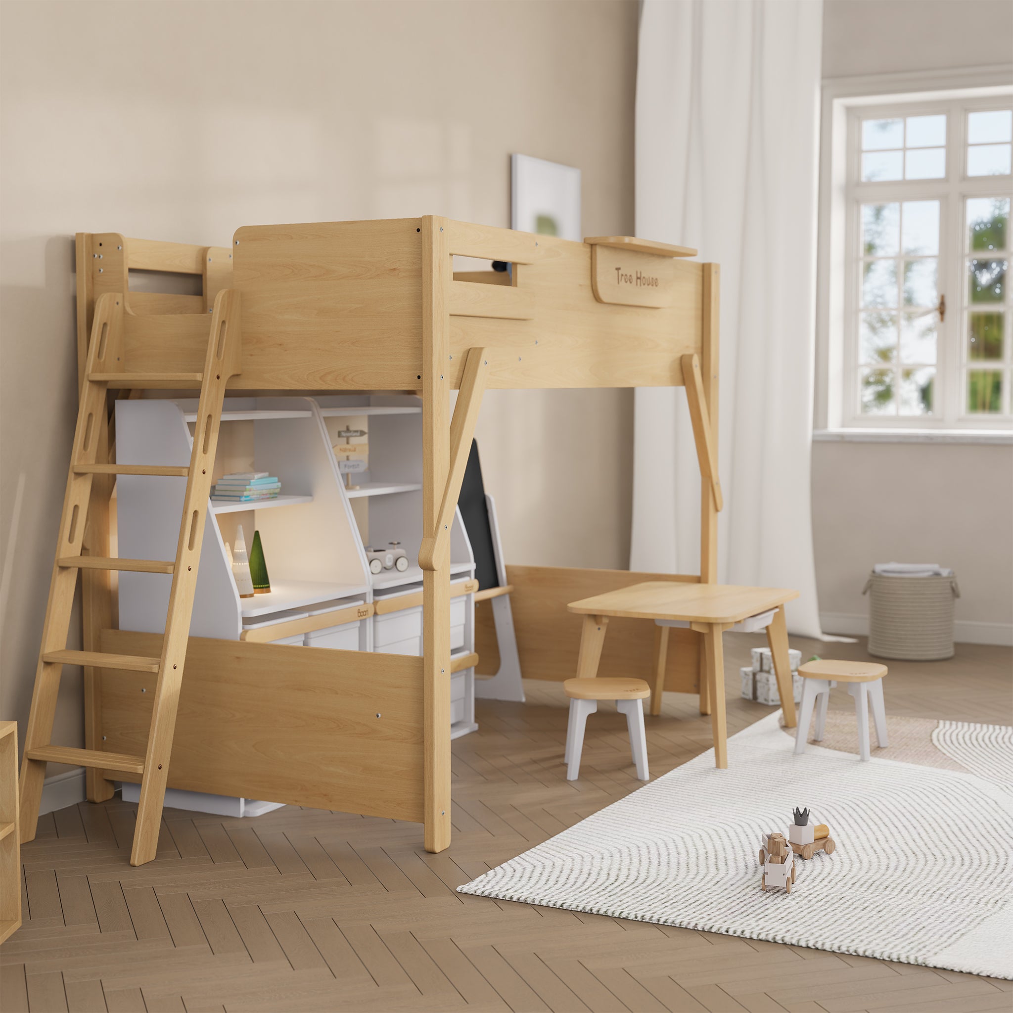 Boori Treehouse King Single Loft + Ladder