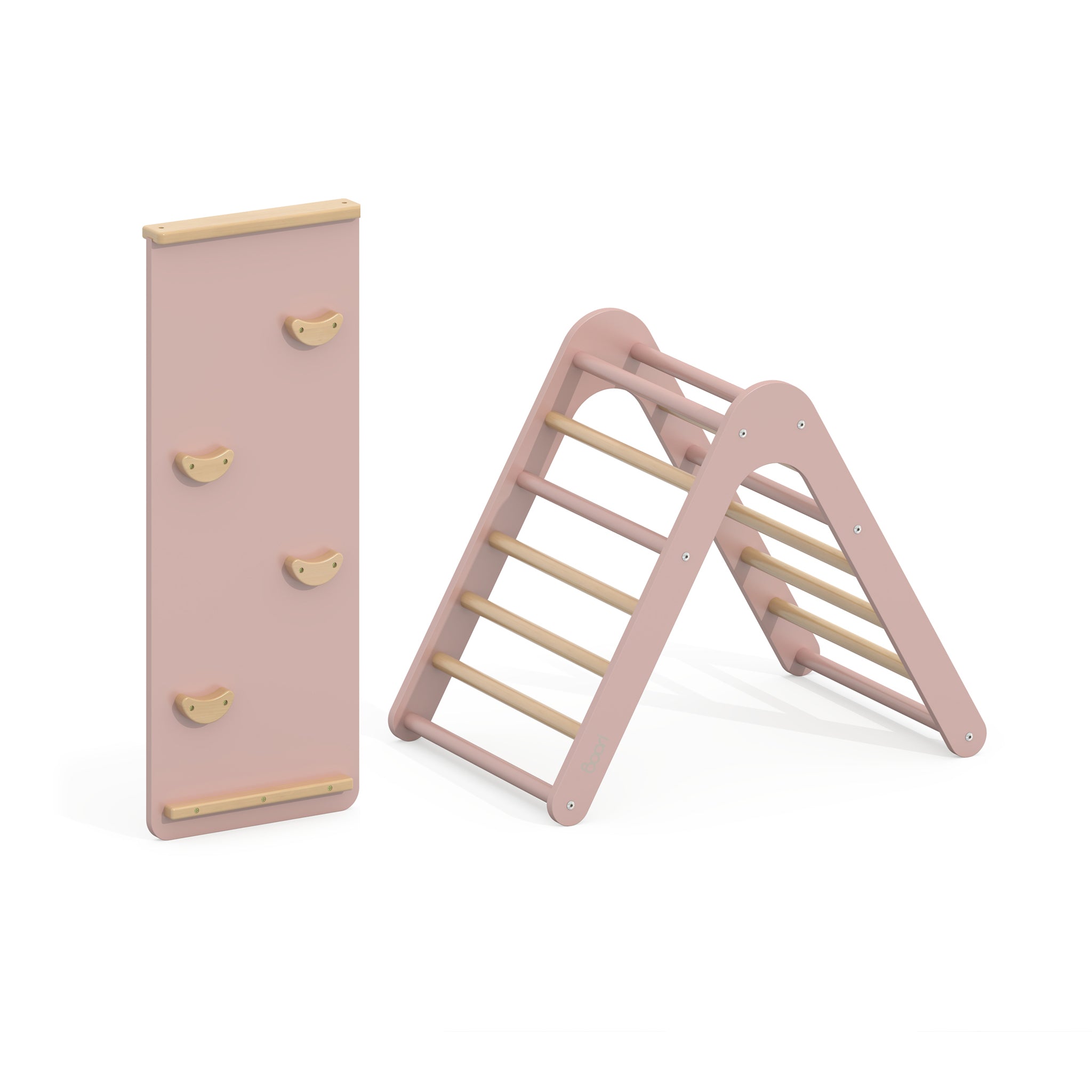 Tidy Pikler Climbing Triangle & Ramp 2 Piece Set