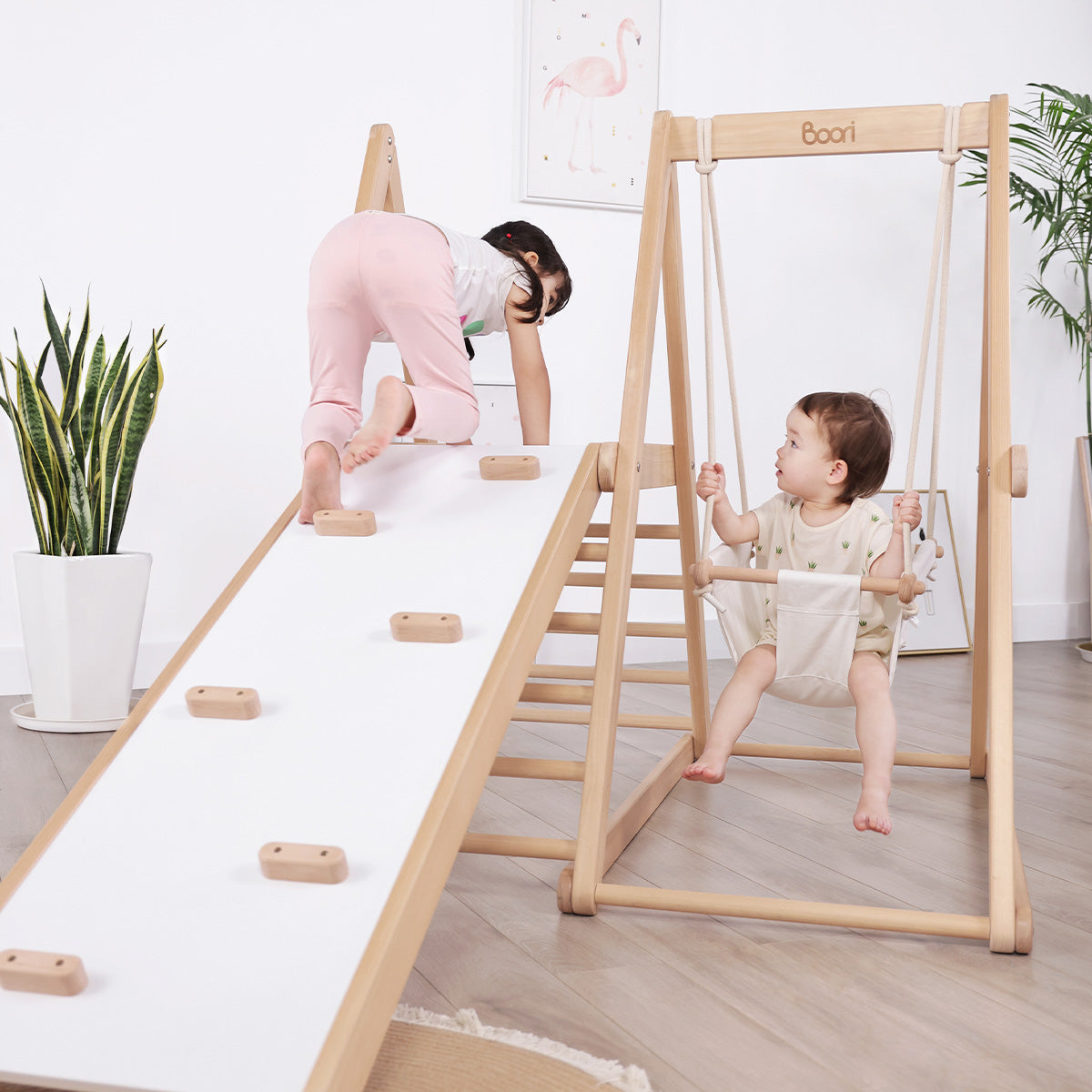 Baby climbing sale gym